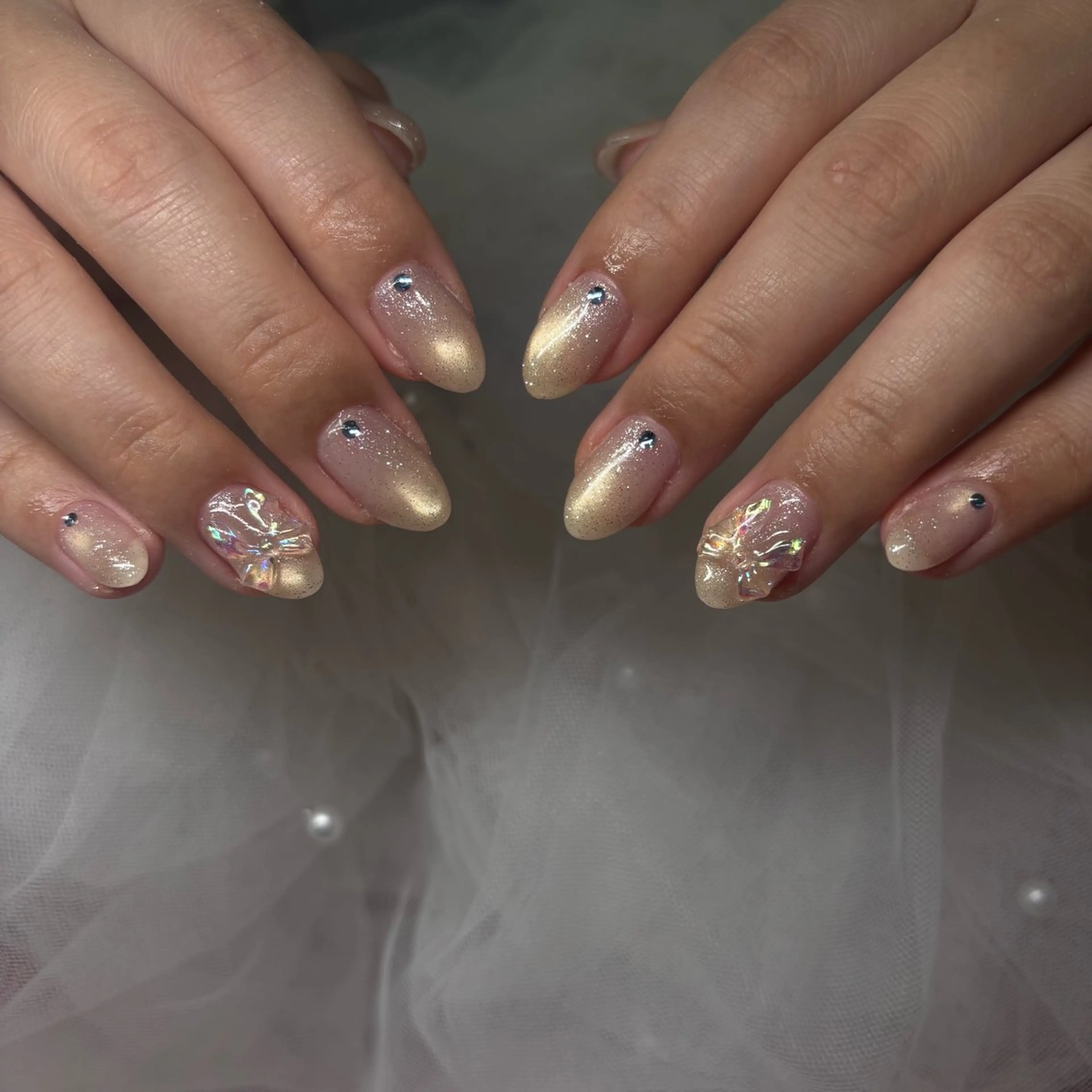 ネイル マグネットネイル ハンドネイル Jasmine💟 ラテン系お姉さんのネイルデザイン