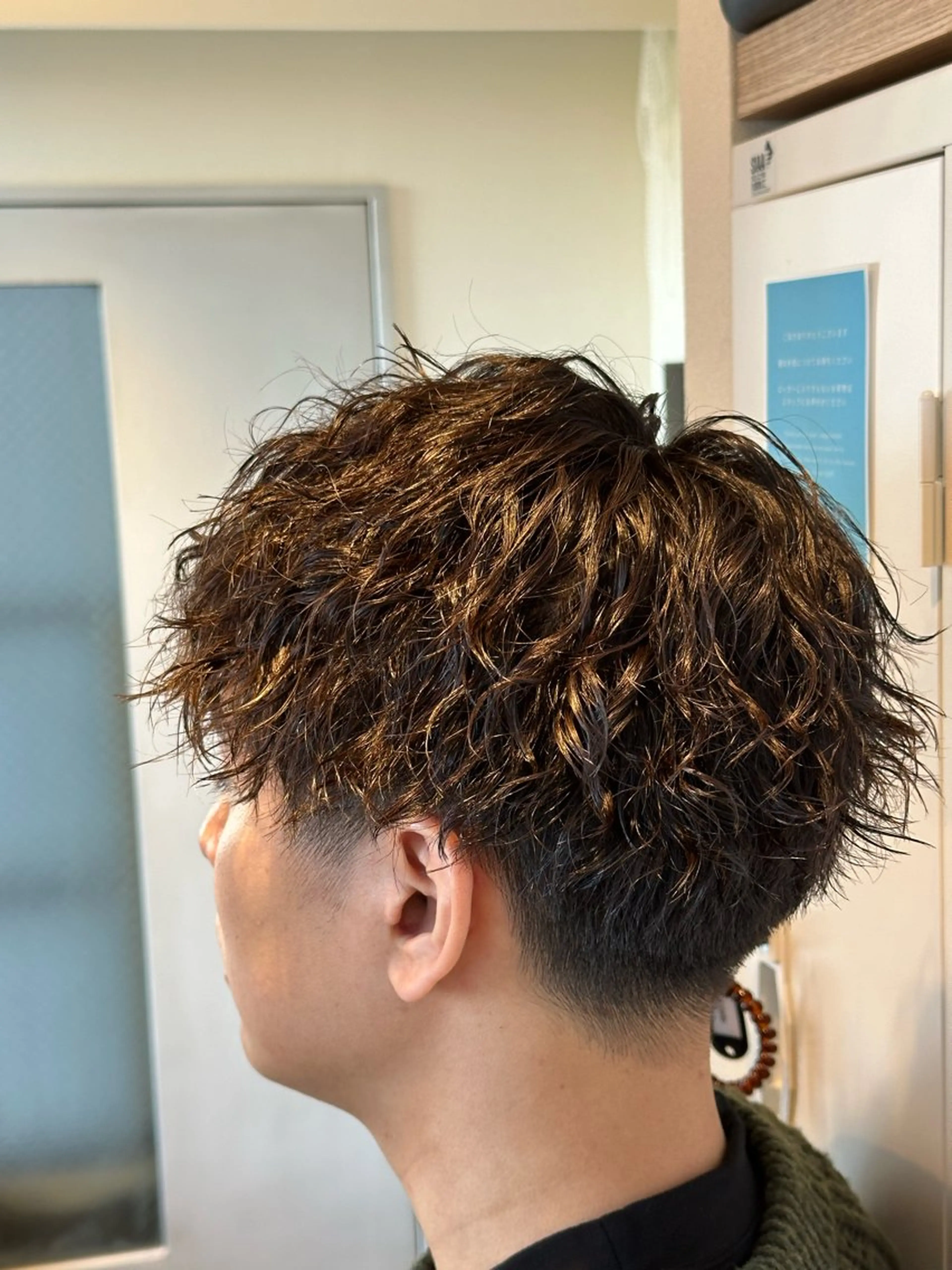 パーマ 【メンズパーマ】比嘉 啓人のヘアスタイル