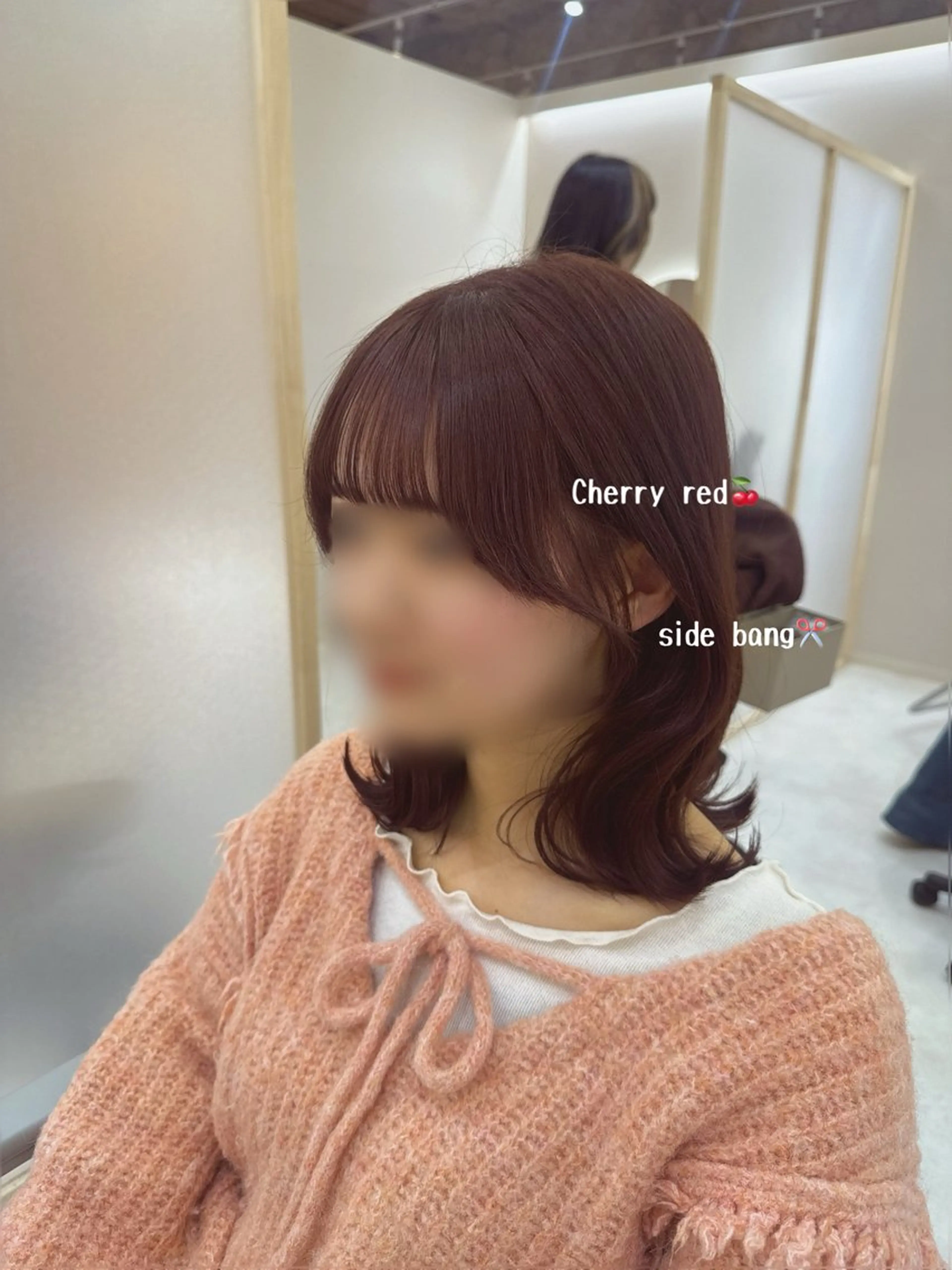 ミディアム カット 韓国ヘア🎀 まりかのヘアスタイル