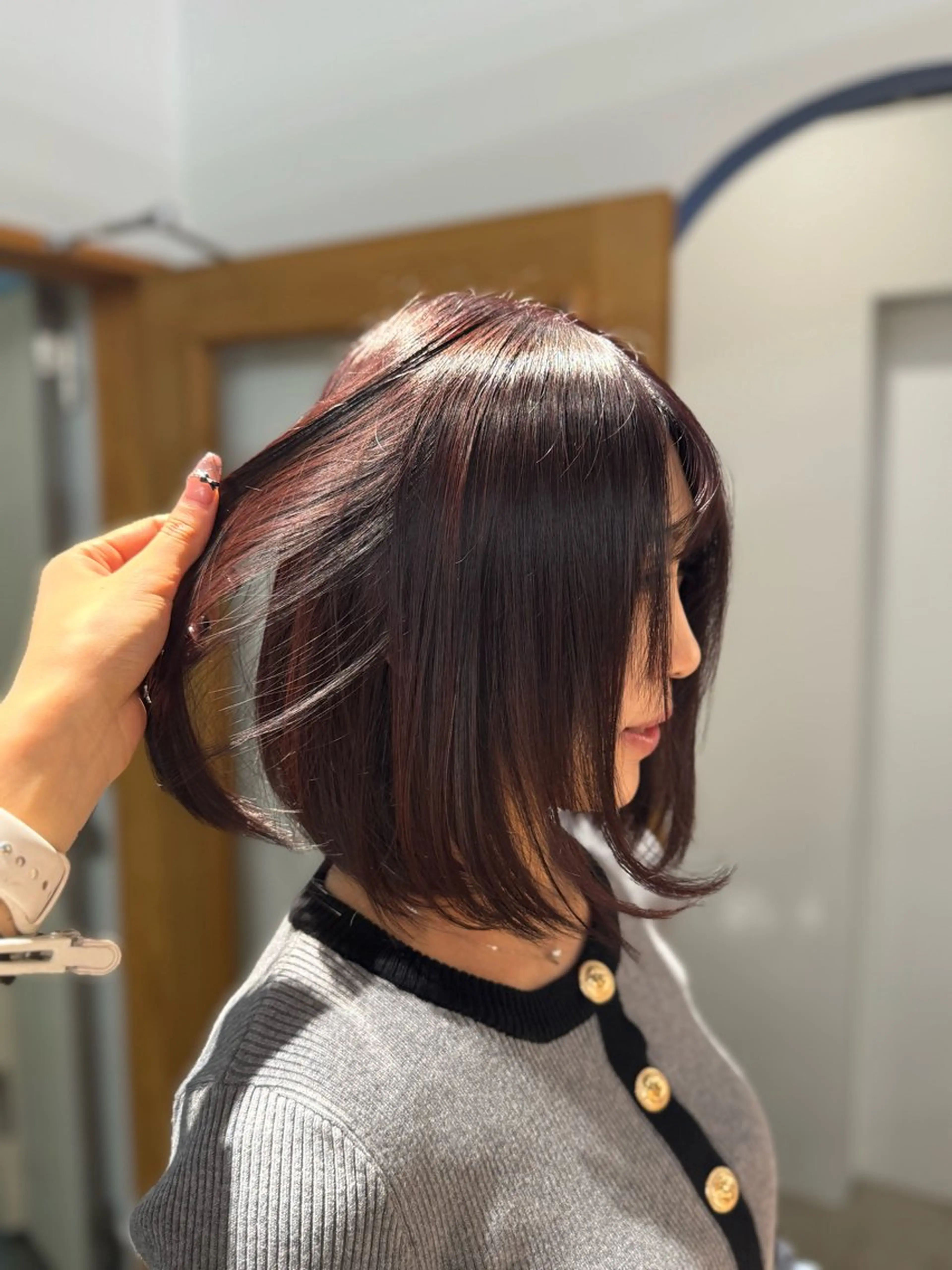 カラー ヘアカラー トリートメント Meena by urban.所属・艶カラー/髪質改善 /名駅/KONOKAのヘアスタイル