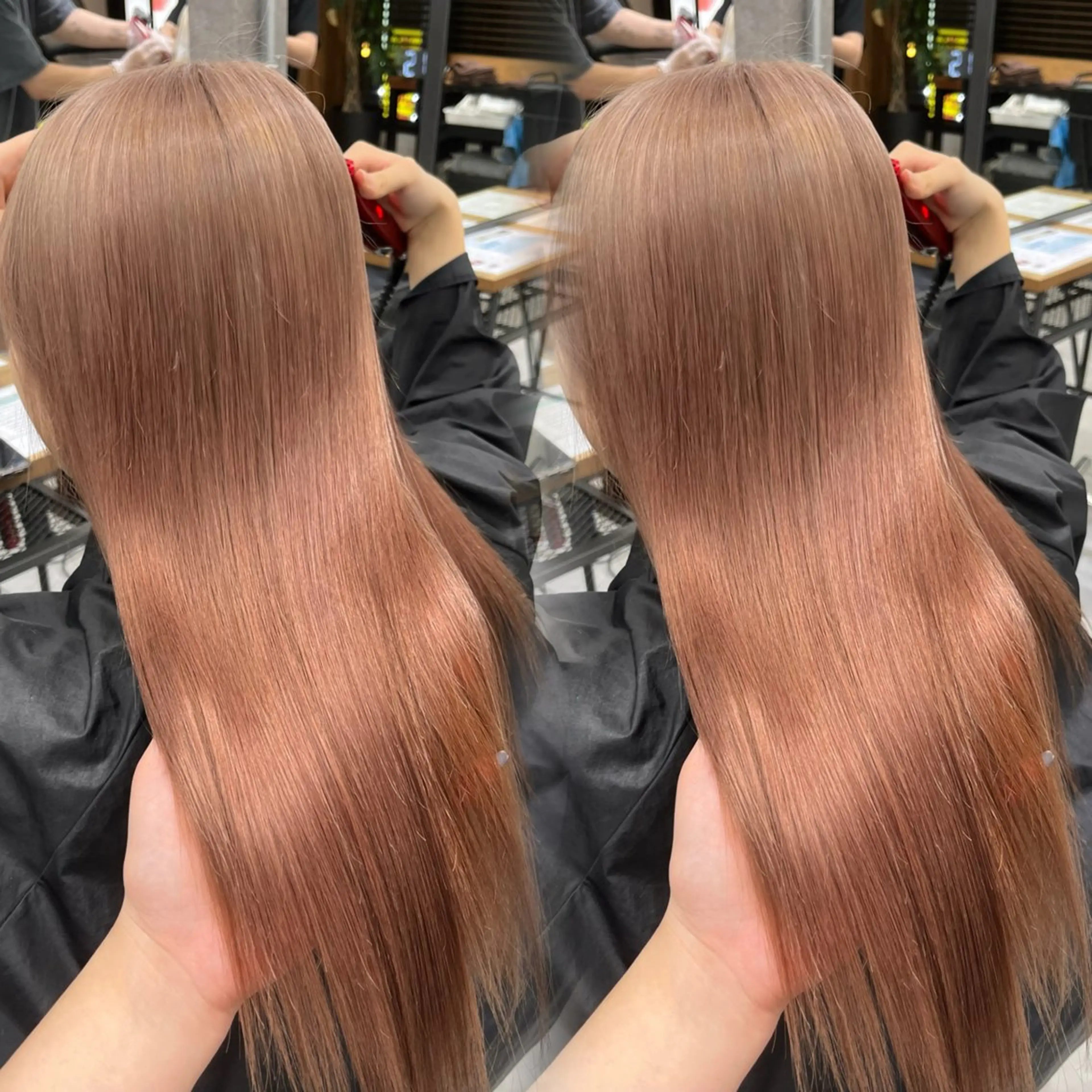 ロング ヘアカラー RIO🩶NEXT/ エクステ/ハイトーンのヘアスタイル