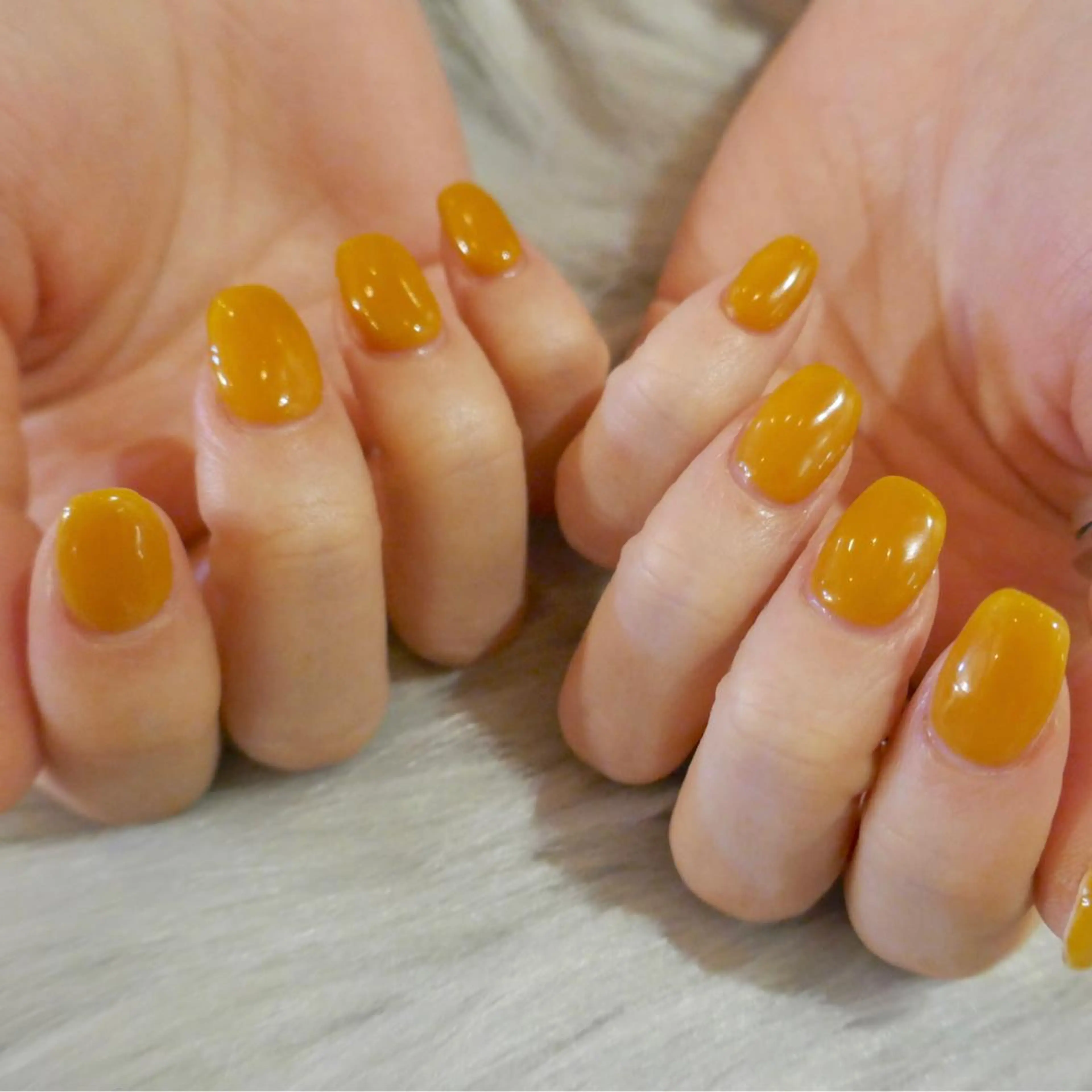 ネイル 黄色 ハンドネイル HiMe .のその他イメージ