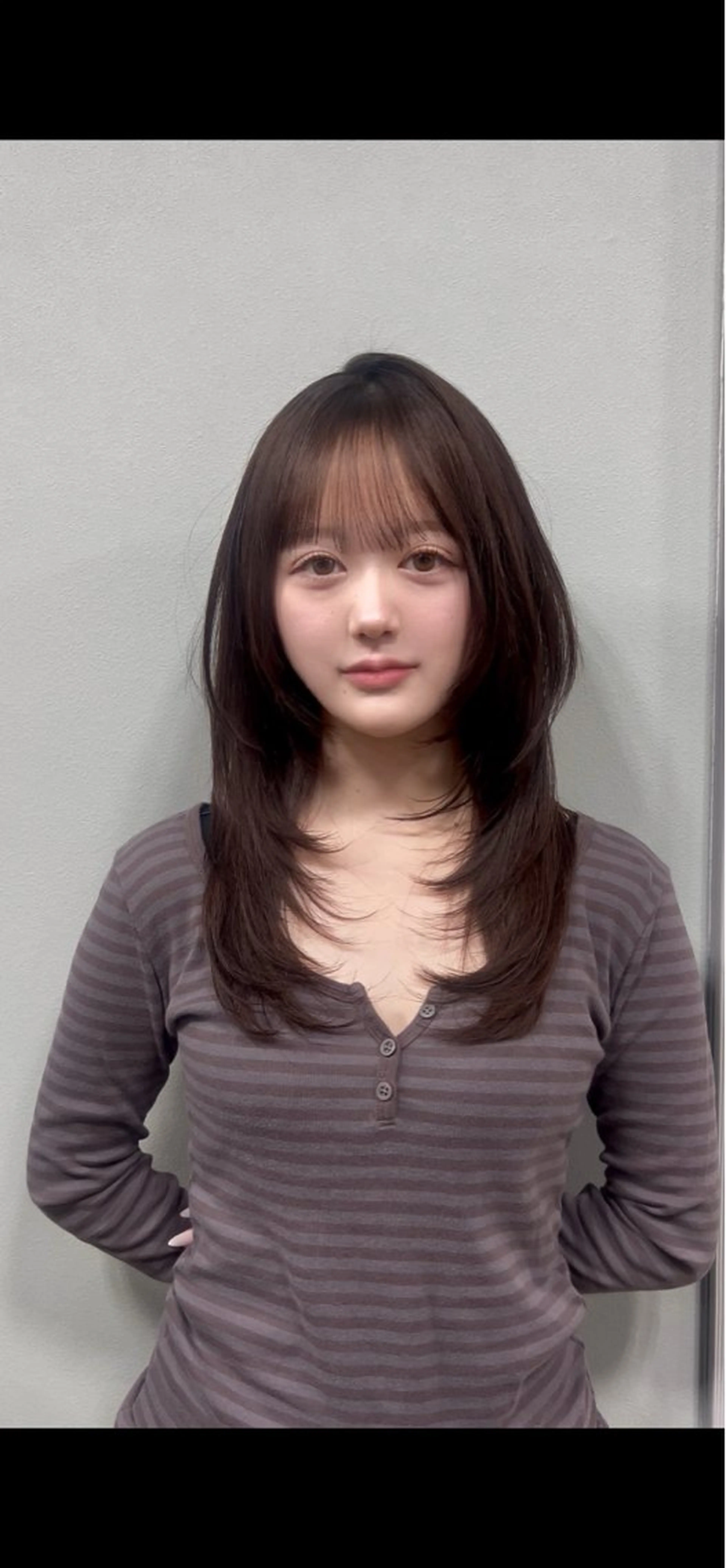 ミディアム カラー レイヤーカット カット ヘアカラー トリートメント yori所属・kokoro /ダブルカラー💎のヘアスタイル