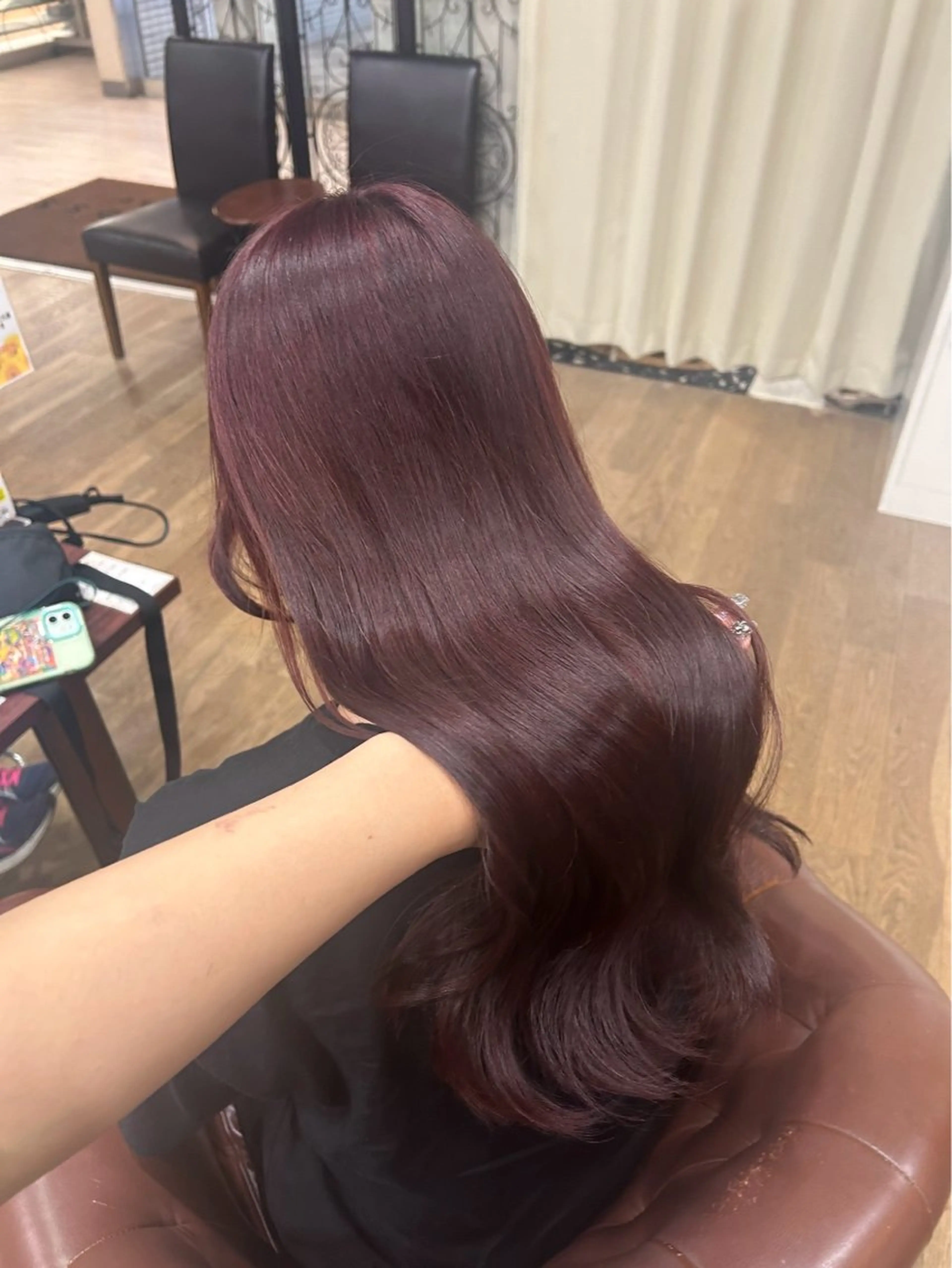 ブリーチなしWカラーの写真