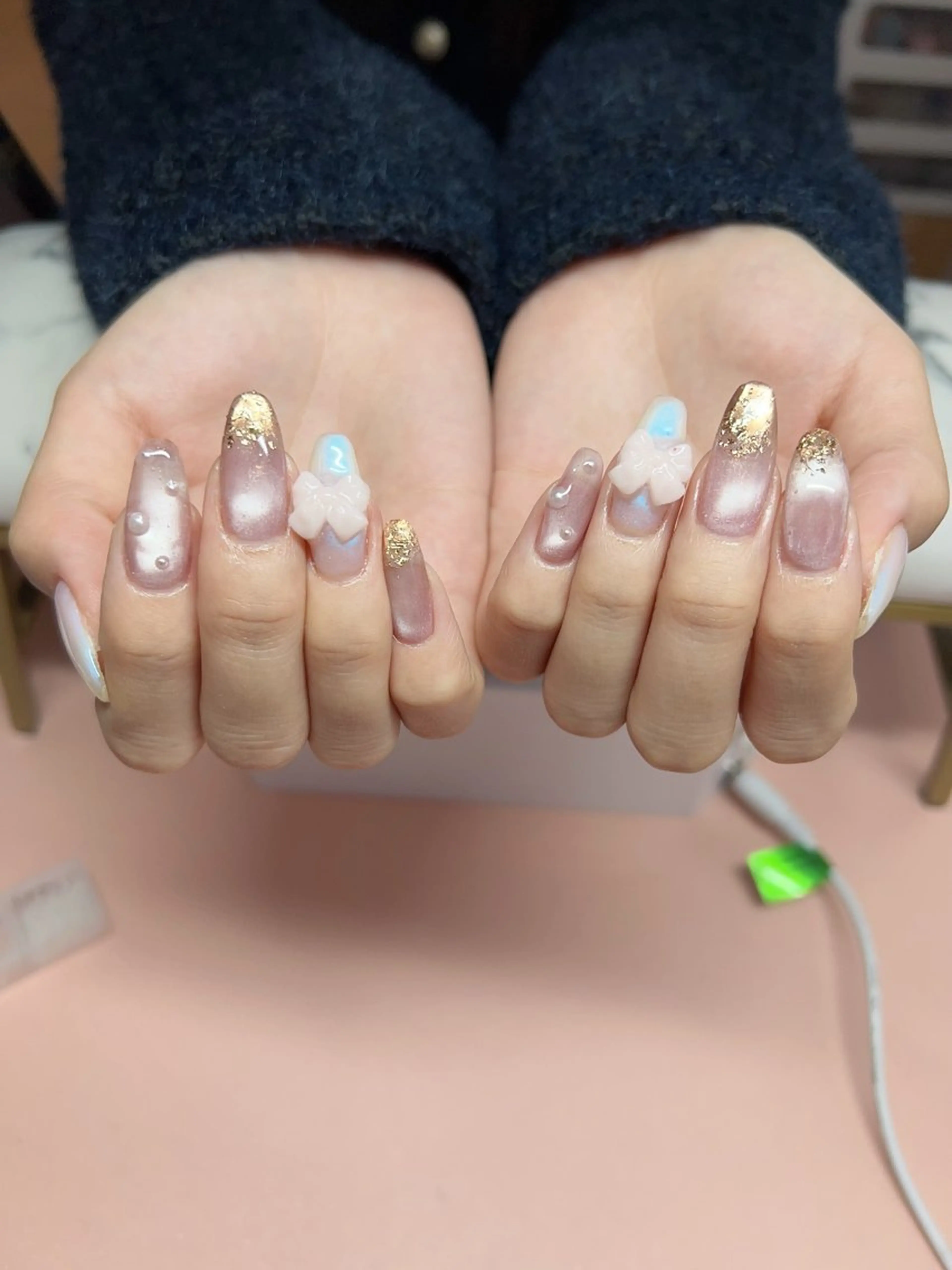 ネイル アートネイル チークネイル 長さ出し フラッシュネイル フットネイル ハンドネイル RiRi北浦和 ネイル/マツエクのネイルデザイン