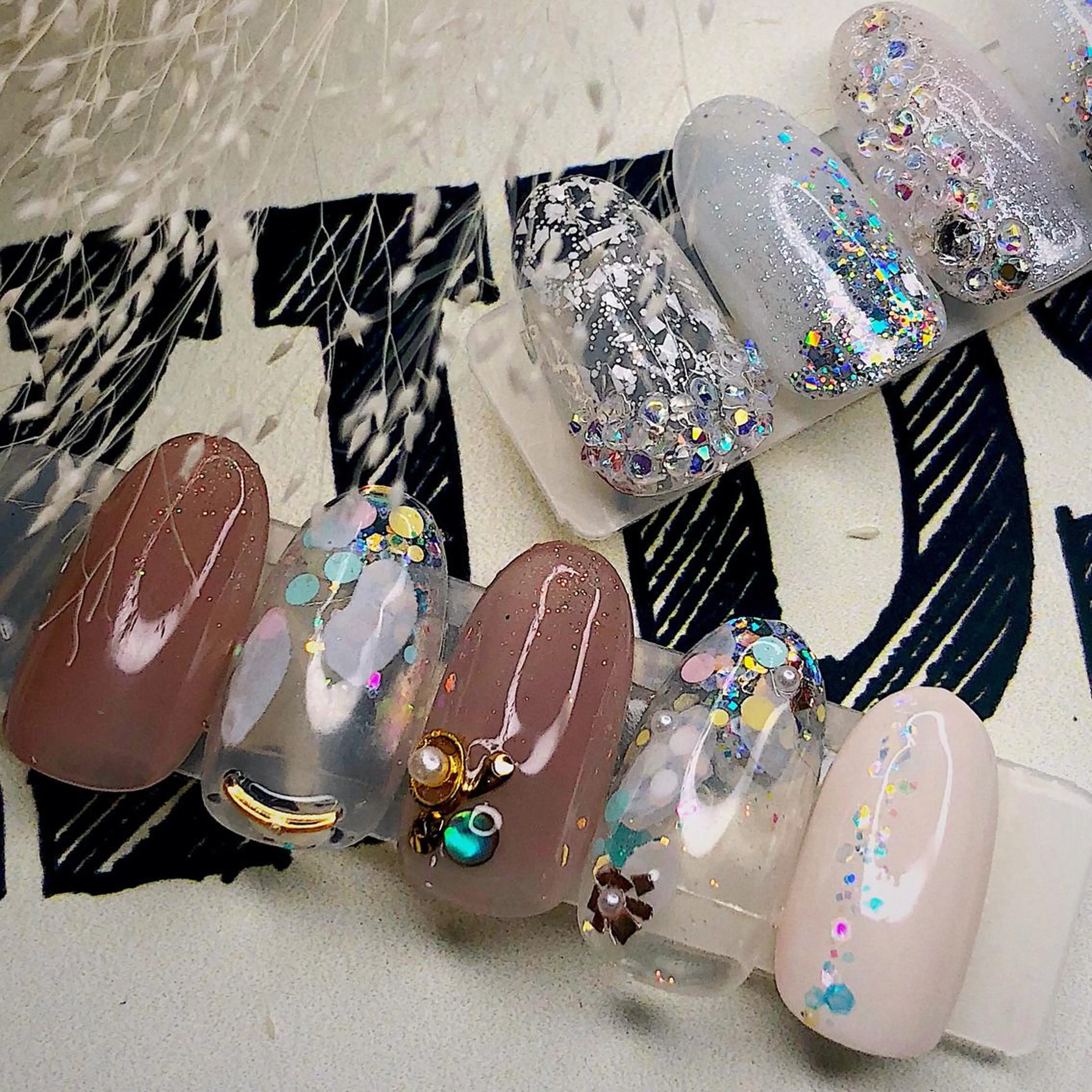 ミディアム めぐみのネイルサロン 惠のネイルデザイン