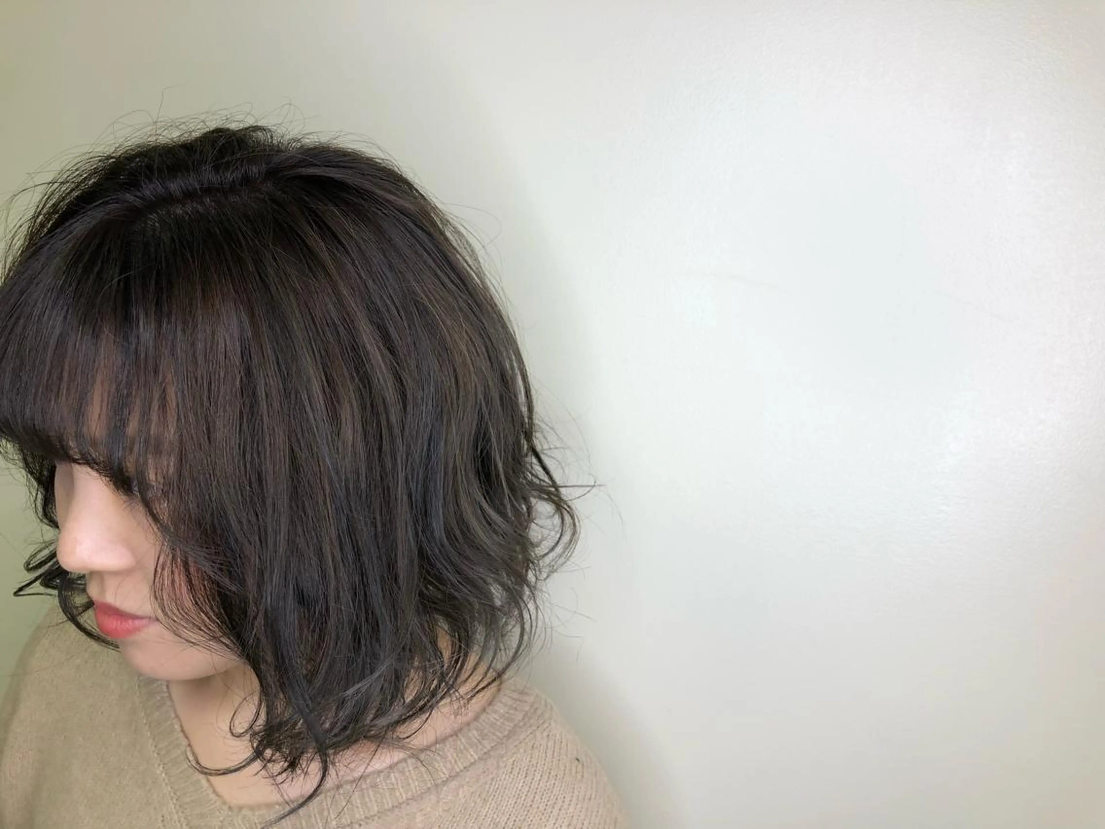 ショート カラー ブラウンカラー モカブラウン Kou所属・💜髪質改善美髪💜 星野清光のヘアスタイル