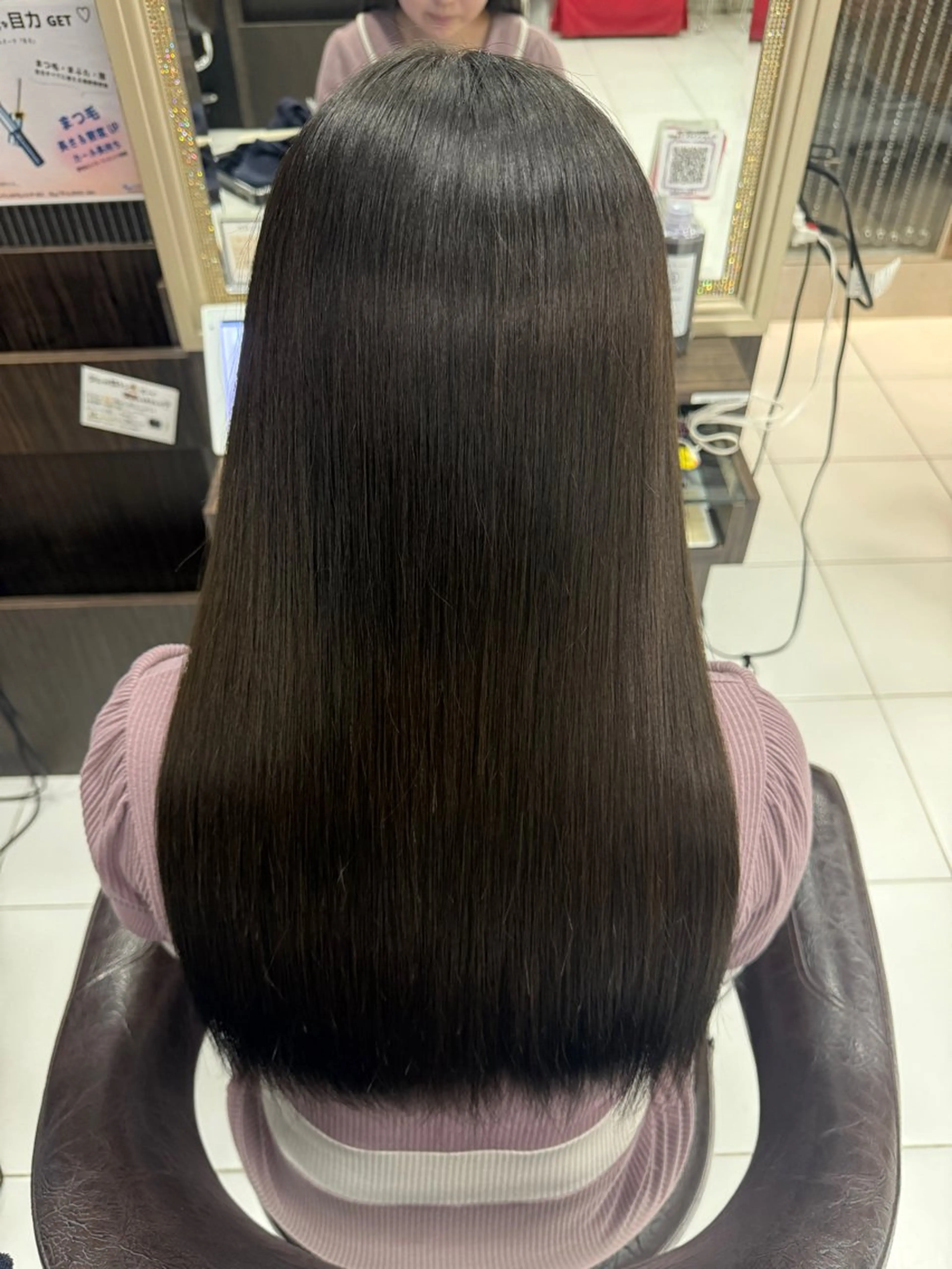 ロング カラー ブリーチ・カットモデ ル🎀serenaのヘアスタイル