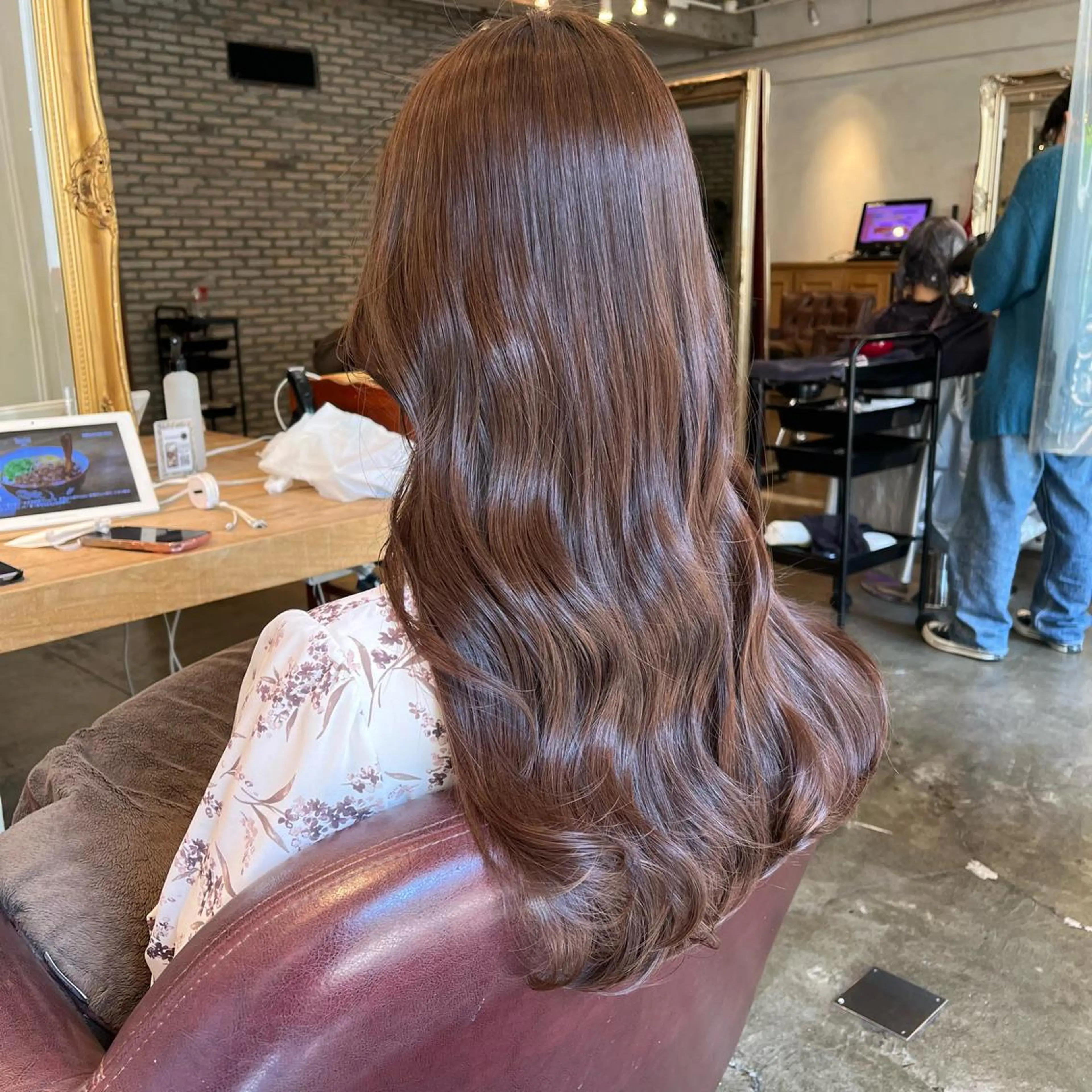 ロング ヘアカラー トリートメント 髪質改善/shuki 韓国/代表取締役のヘアスタイル