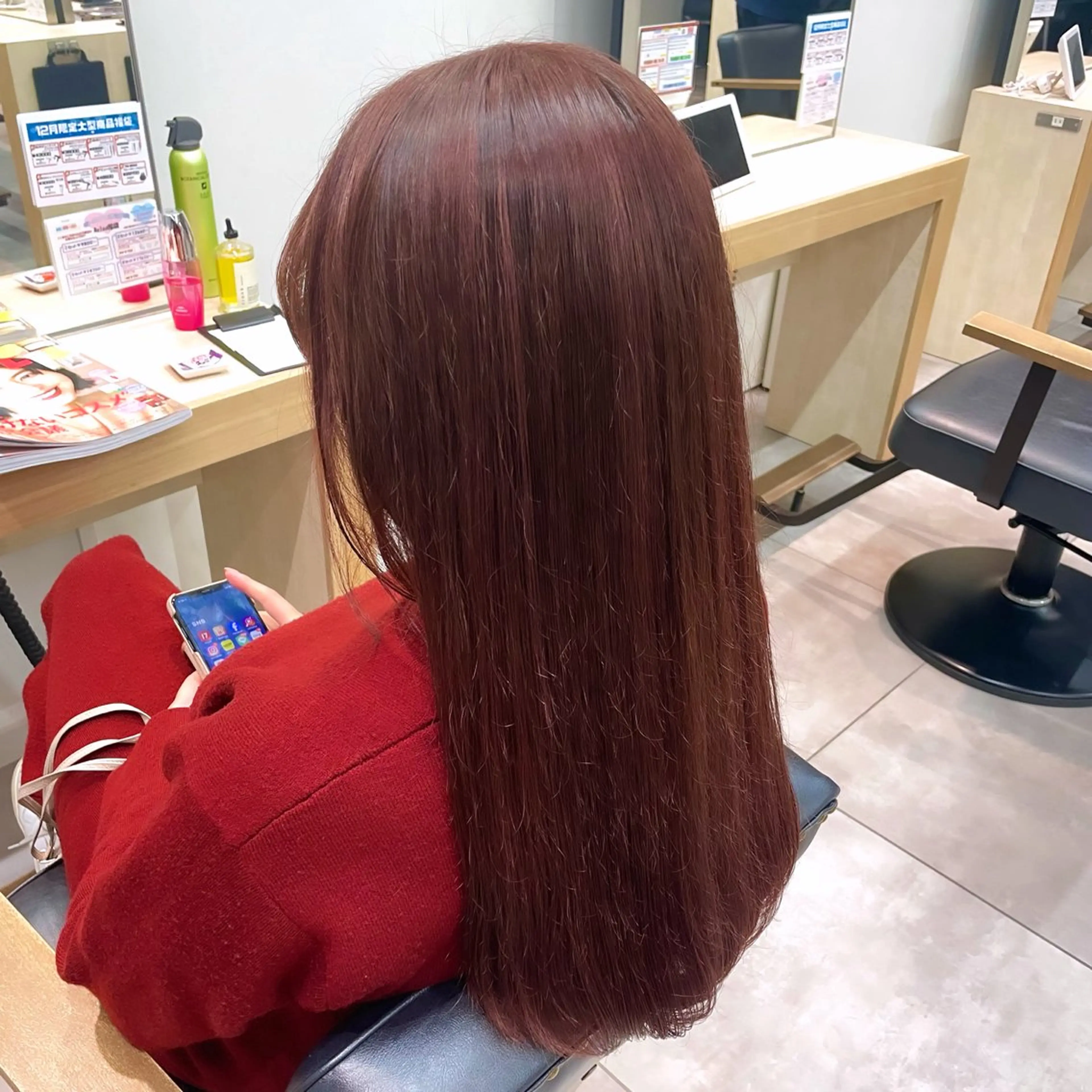 ロング カラー 透明感カラー×ヘア アレンジ🪽しおりのヘアスタイル