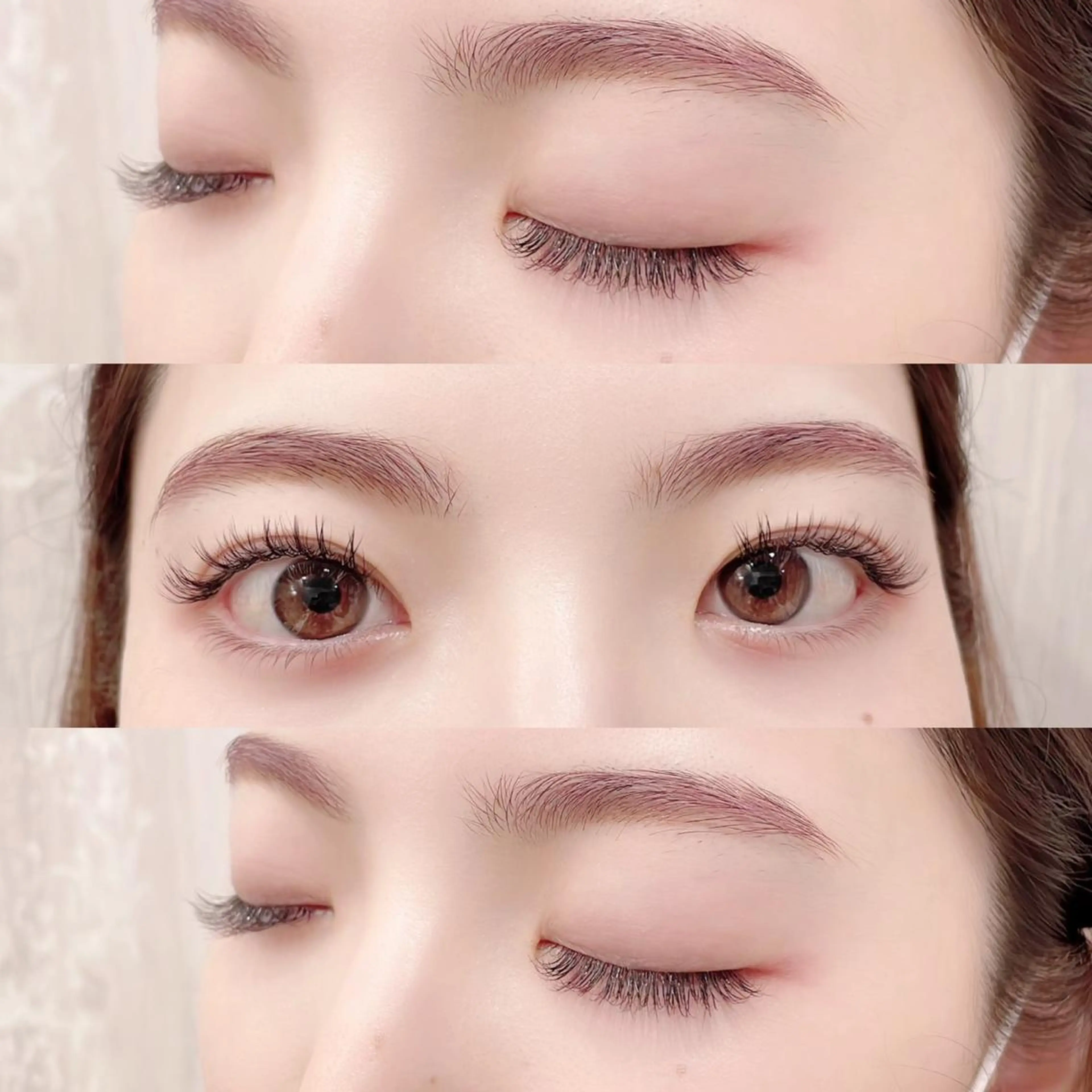 【超軽量】100本フラットラッシュ（オフ込）🌿デザイン選び放題（カラー＋500）の写真