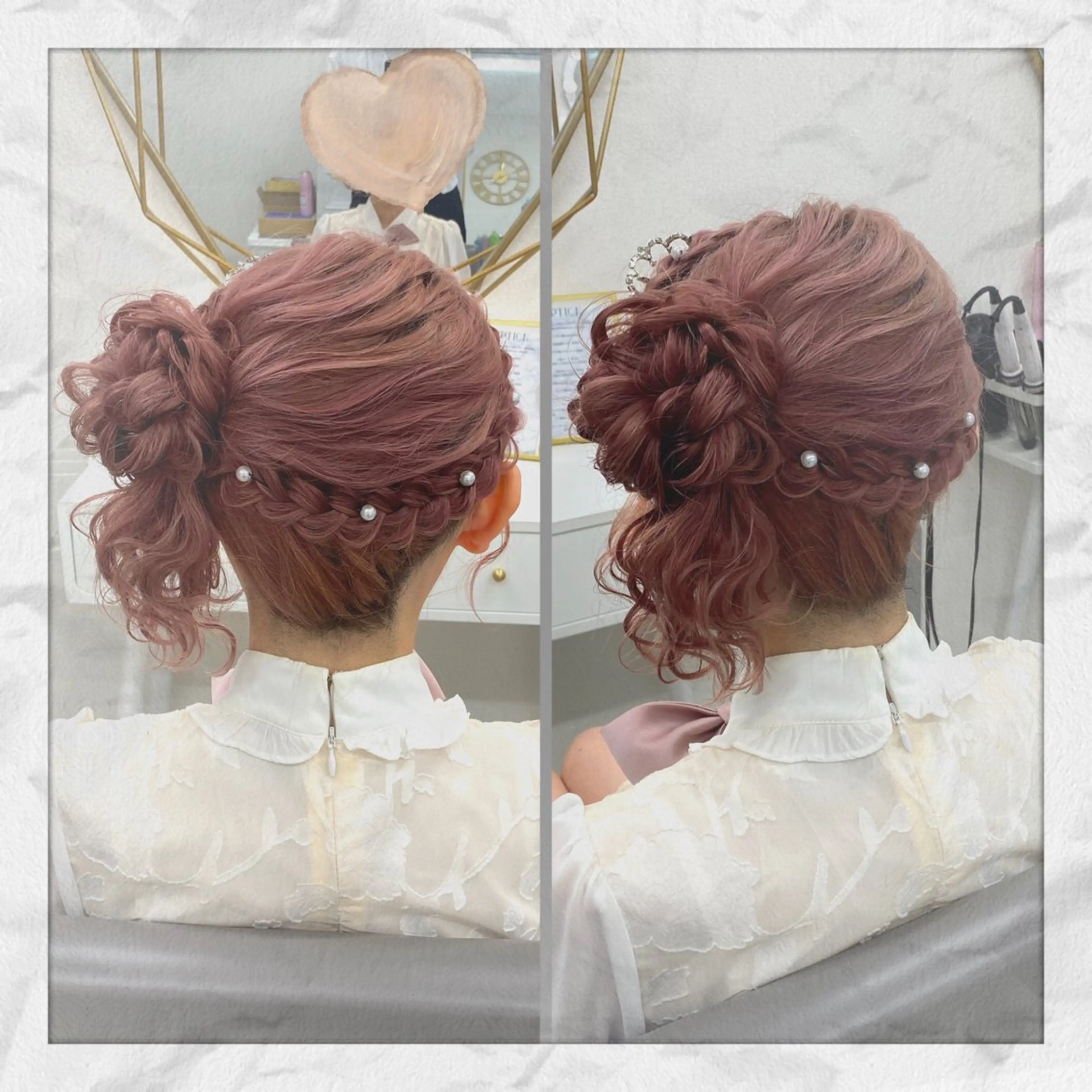 ロング ヘアアレンジ カチューシャ ヘアセット ヘアセット/着付け 𓇼 松本 夏美𓇼のヘアスタイル