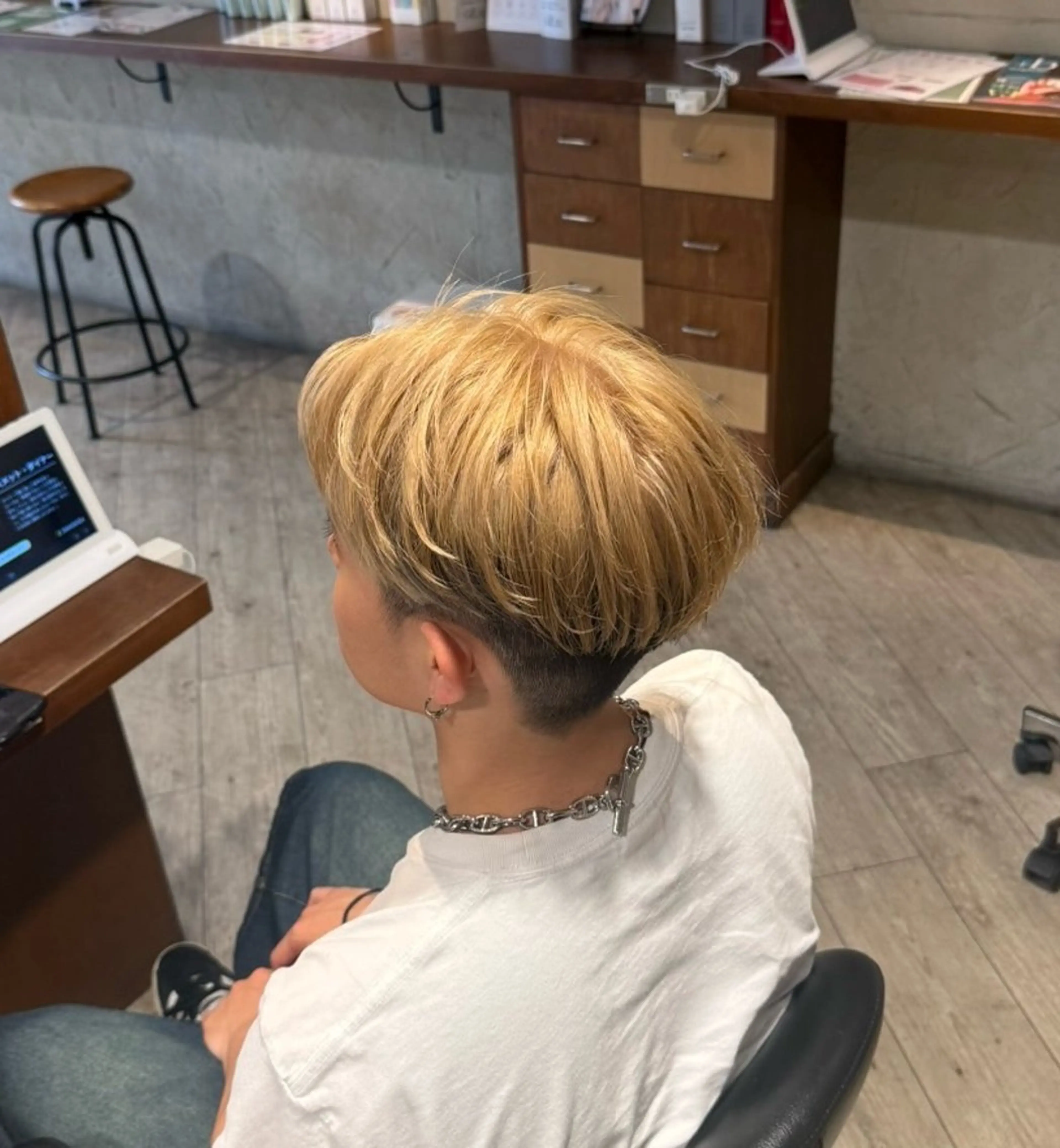 メンズ ヘアカラー LUPI 🎀橋本花音🎀のヘアスタイル