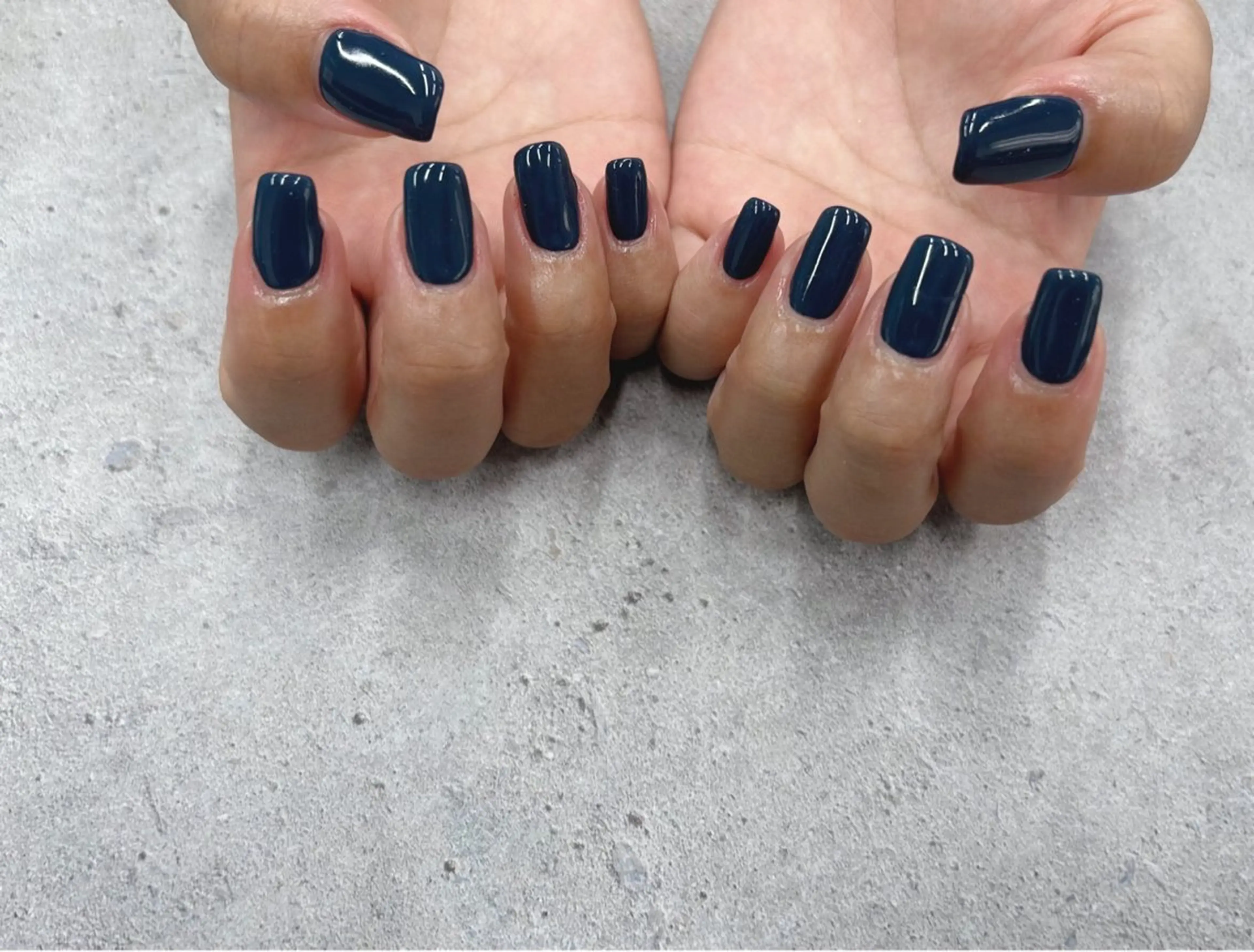 ネイル ネイビー ハンドネイル Nail Salon agré所属・agré ネイルサロン アグレのネイルデザイン