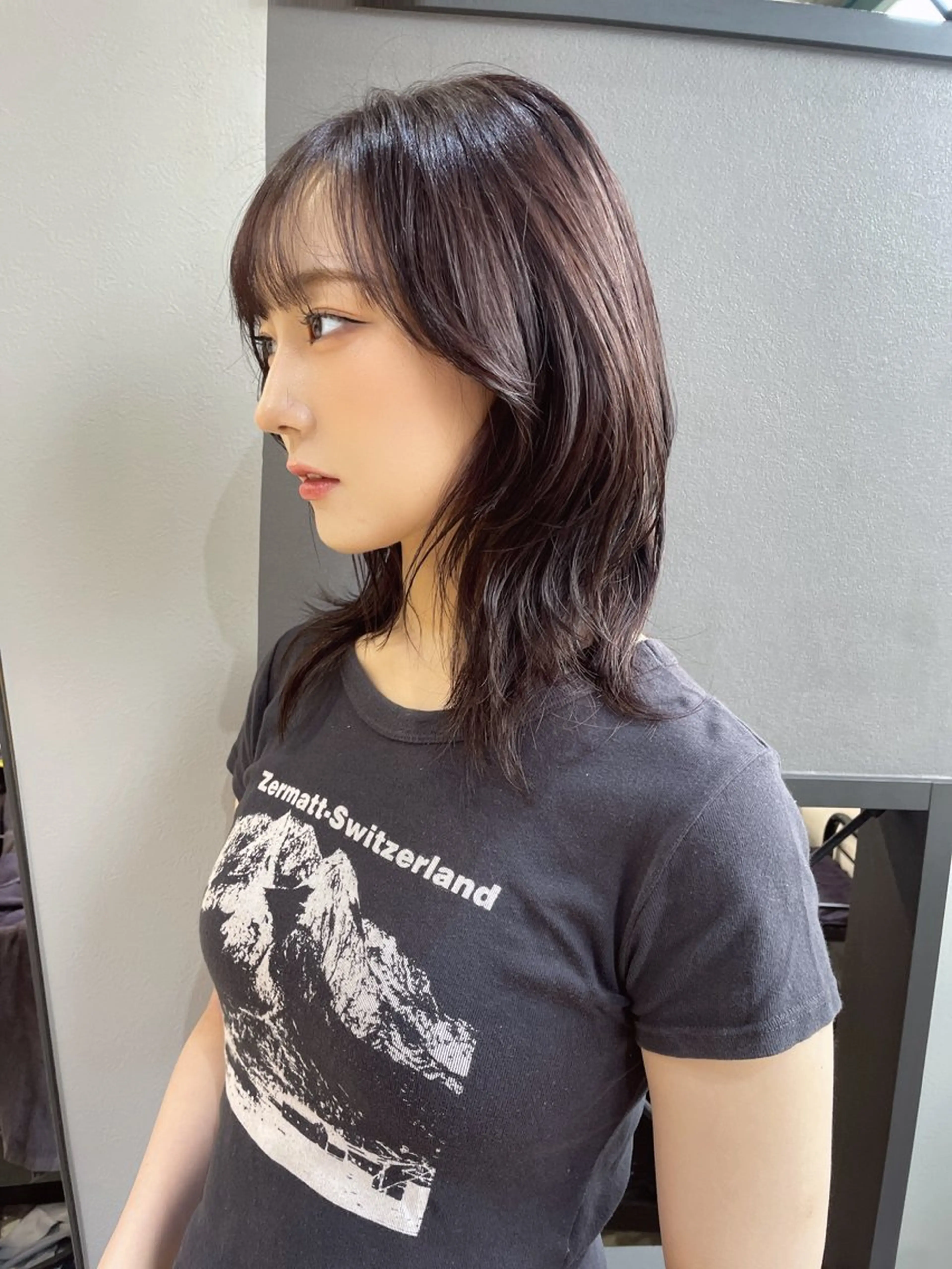 セミロング レイヤーカット AIRI layer cut hairのヘアスタイル