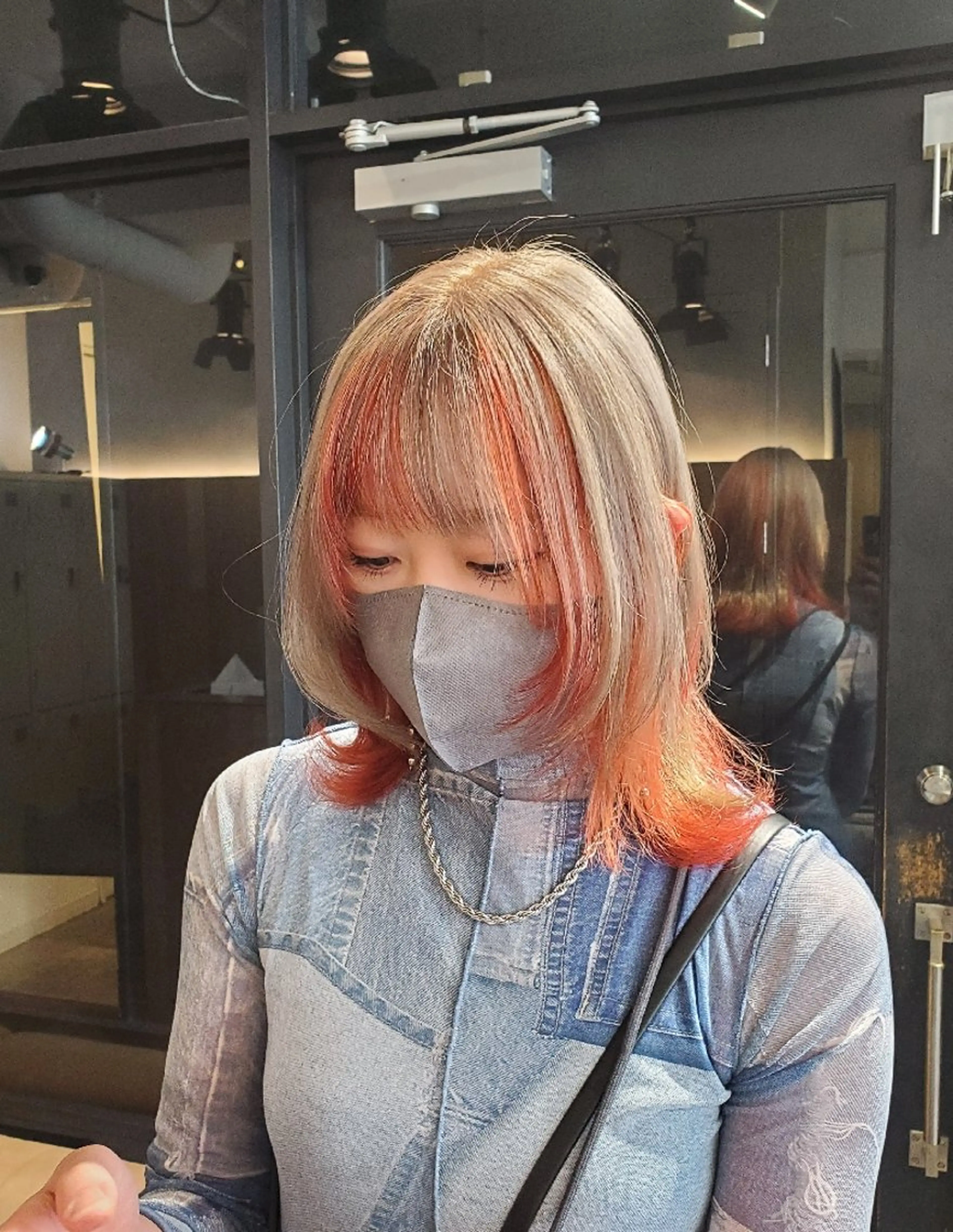 ミディアム カット ヘアカラー トリートメント ✨本日空きあります✨ 遠田コウヘイ🌟のヘアスタイル