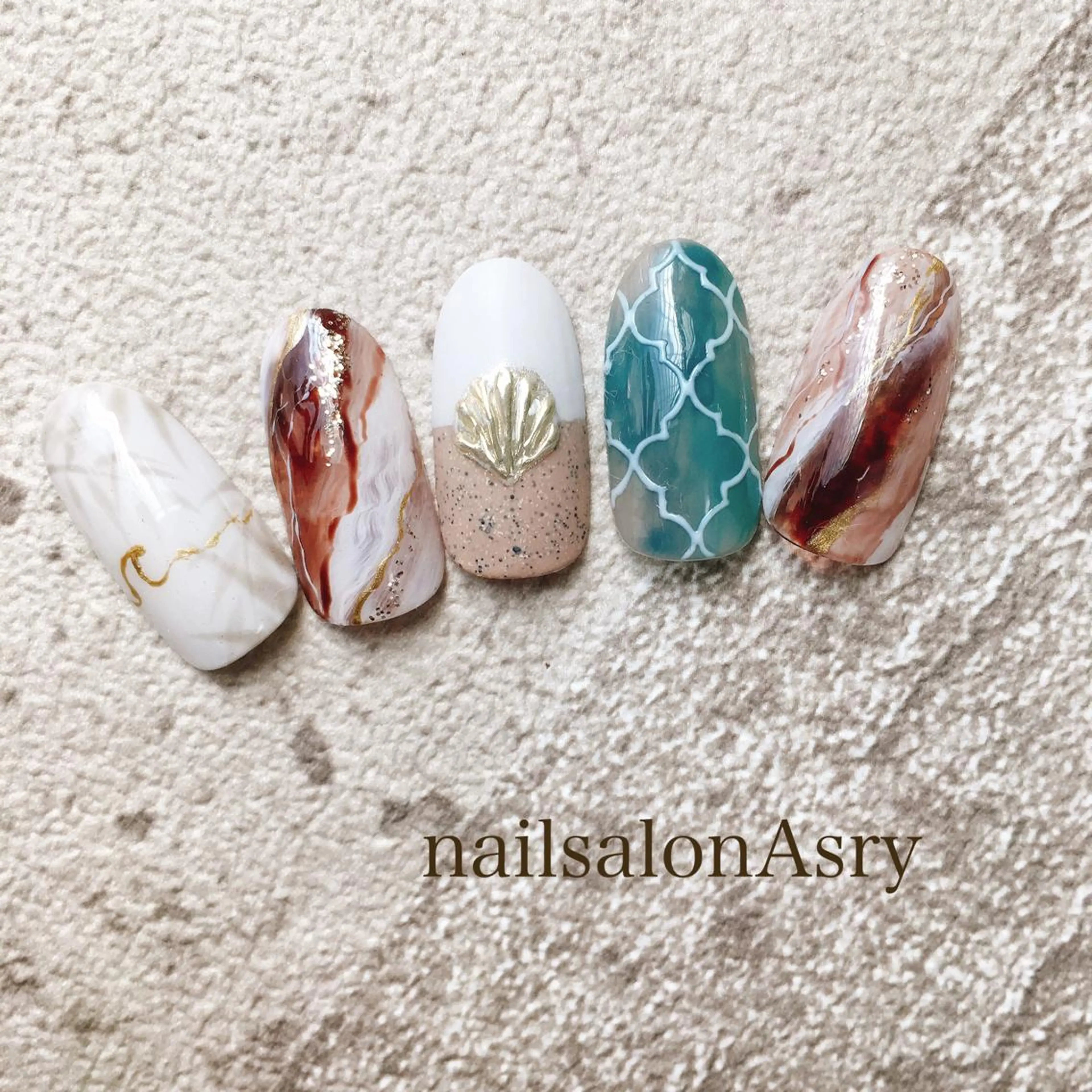 ネイル nailsalon Asryのネイルデザイン