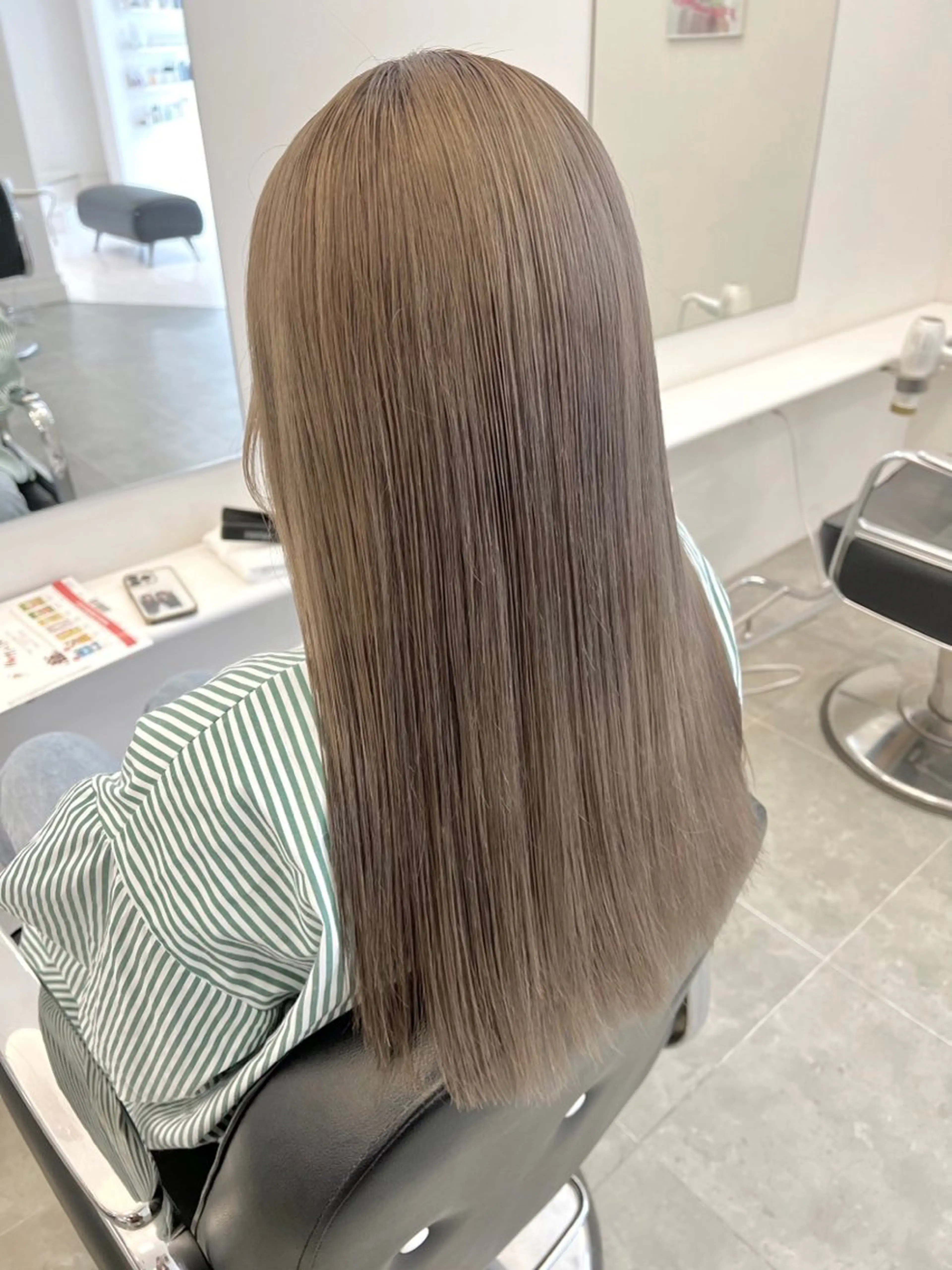 ロング カラー カット ヘアカラー ♡ParveMix NANO♡のヘアスタイル