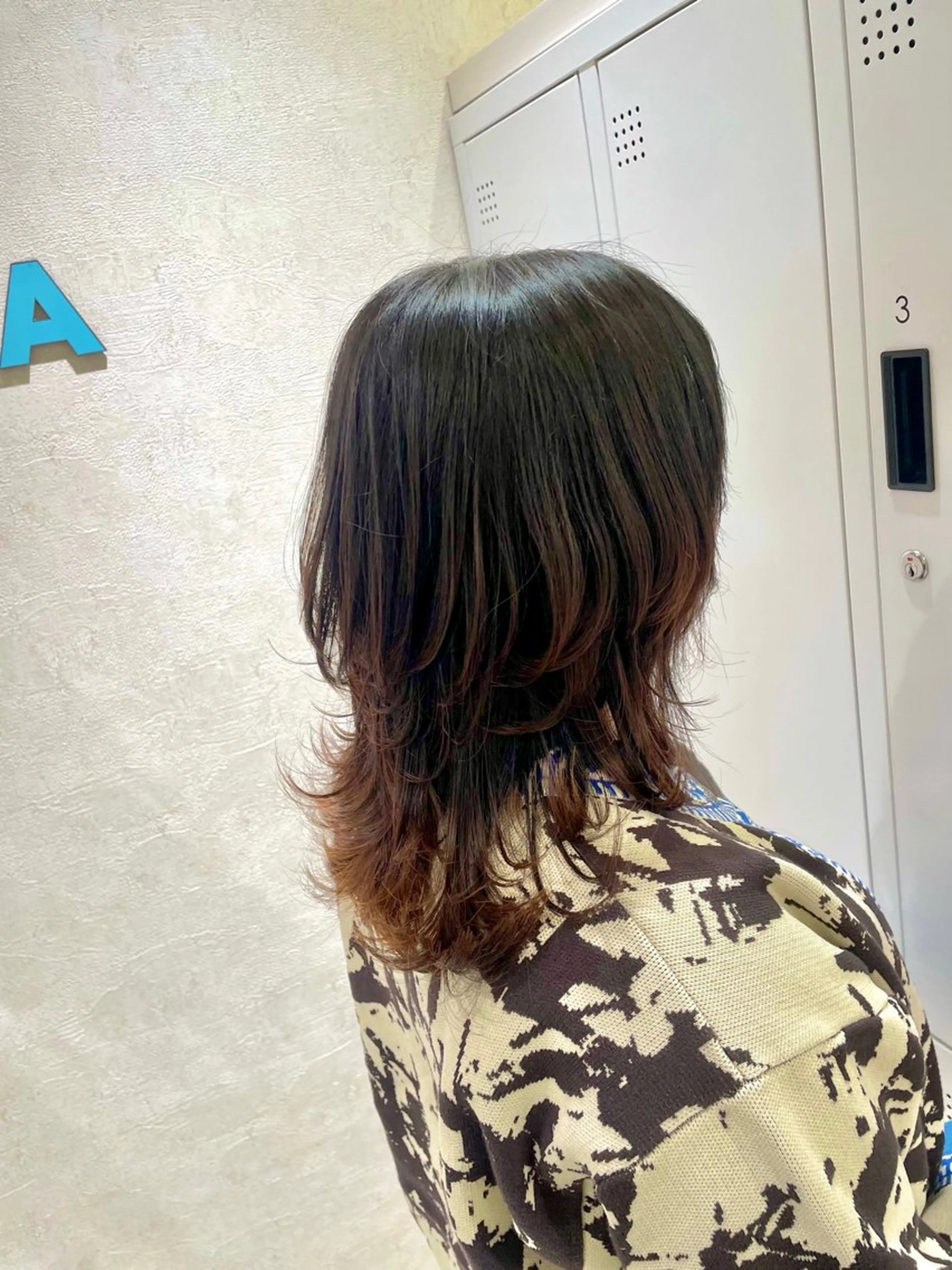 ミディアム レイヤーカット ウルフカット ウルフレイヤー カット ⚜️ウルフカット⚜️ タナミ　ミハルのヘアスタイル