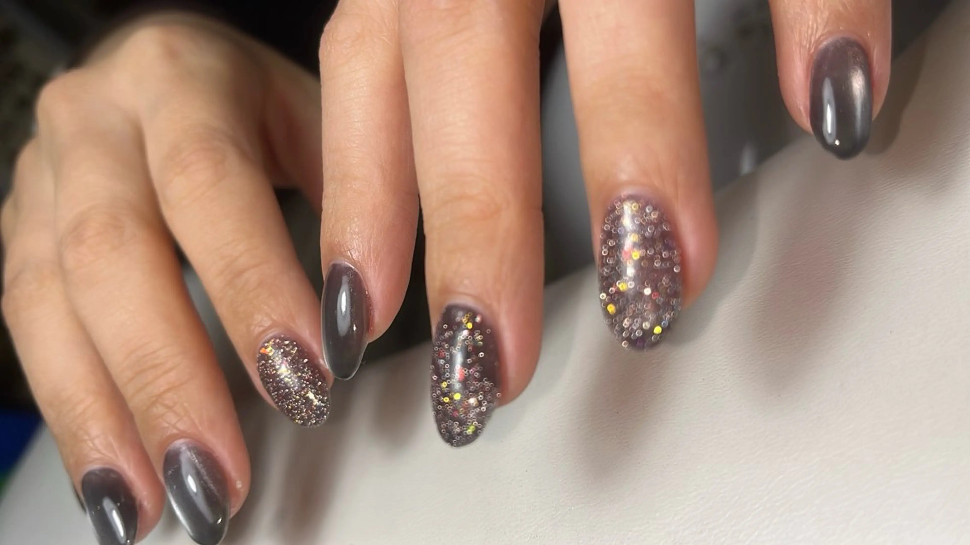 ネイル ニュアンスネイル シンプルネイル ハンドネイル SAKU  nail[サクネイル]所属・SAKU nail 作島茜のネイルデザイン