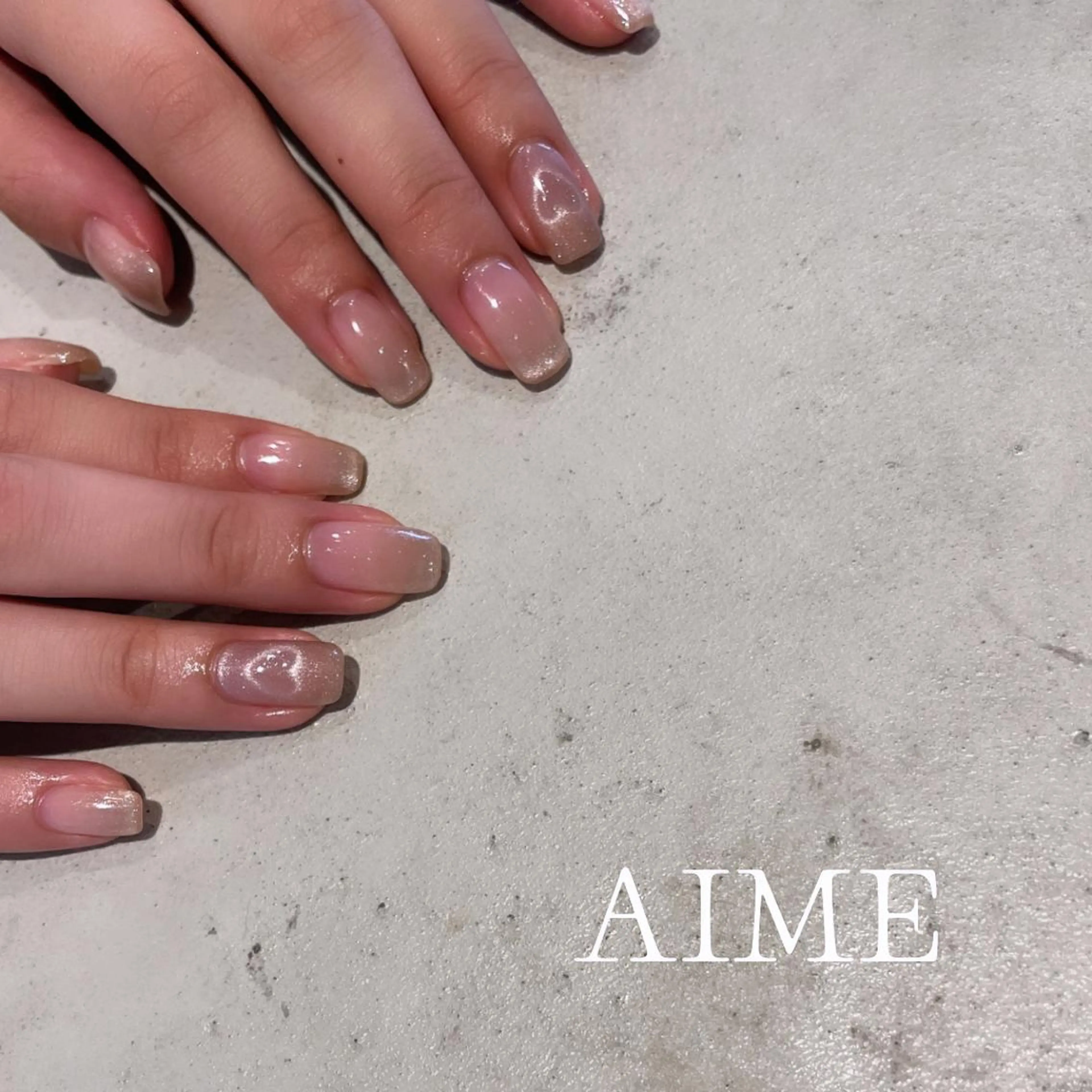 ネイル アートネイル ハンドネイル AIME （momo）のネイルデザイン