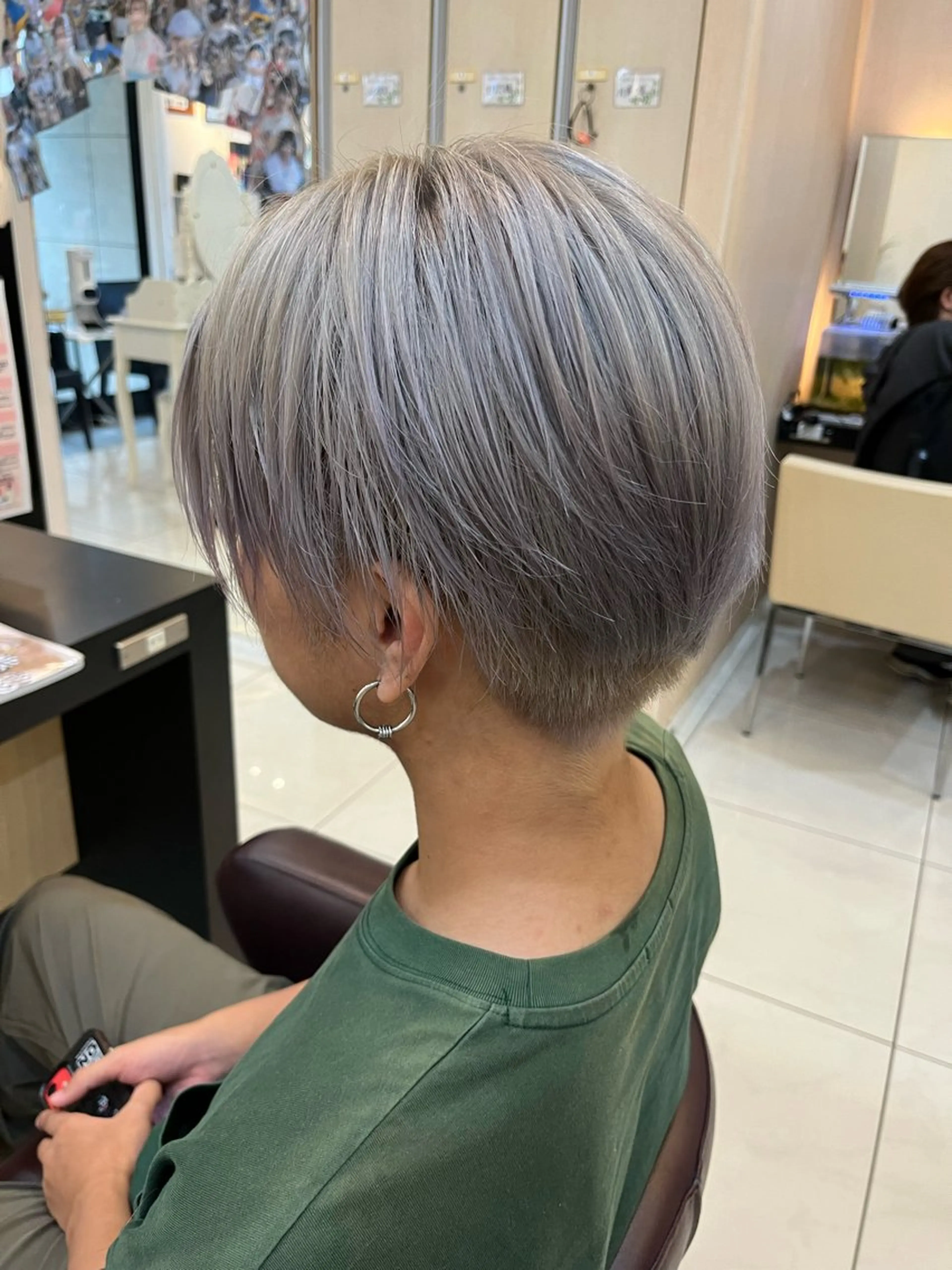 ショート カラー メンズ ヘアカラー トータルビューティー K:R鶴川のヘアスタイル