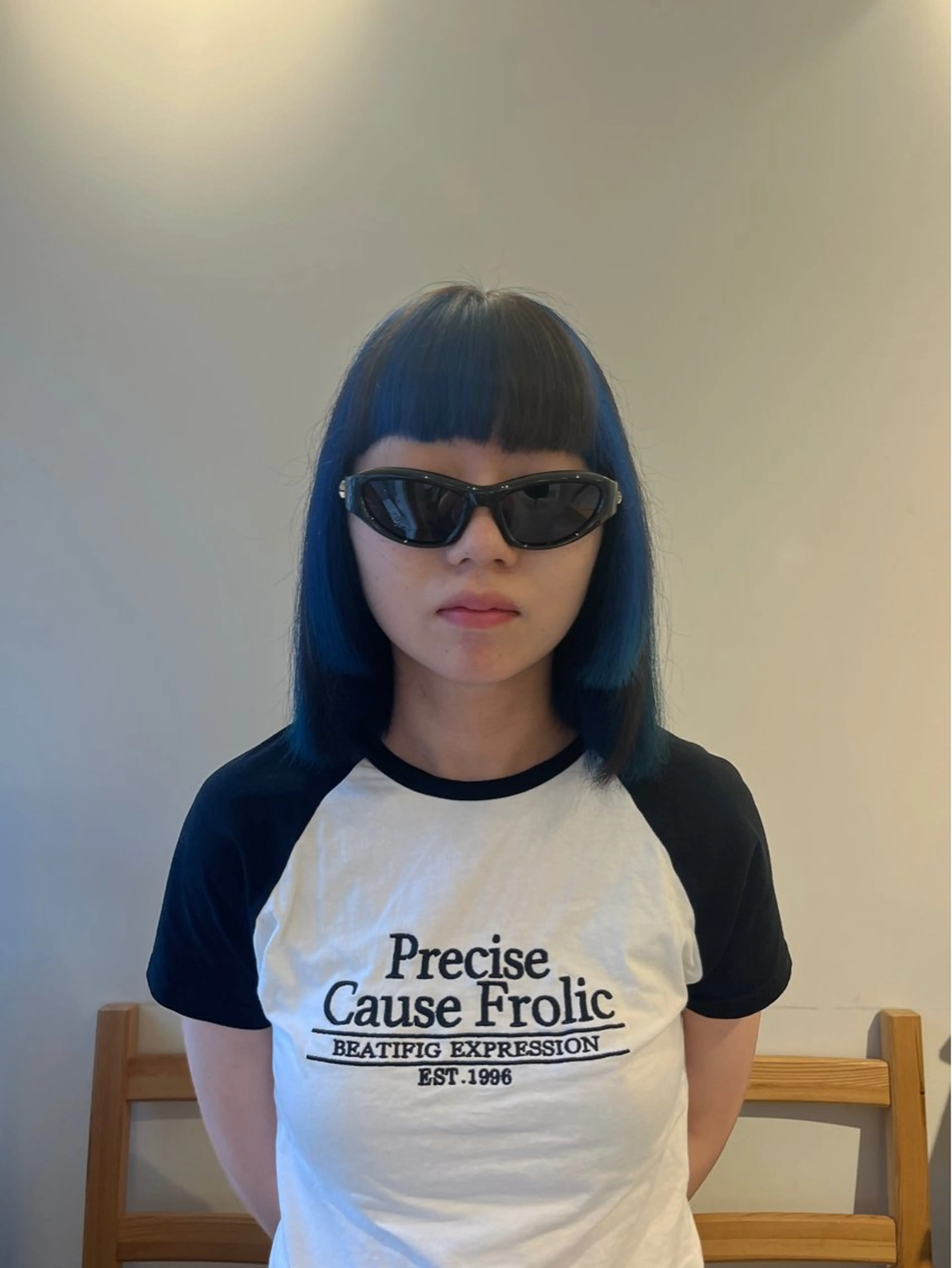 カラー ヘアカラー 荒井 茉凜のヘアスタイル