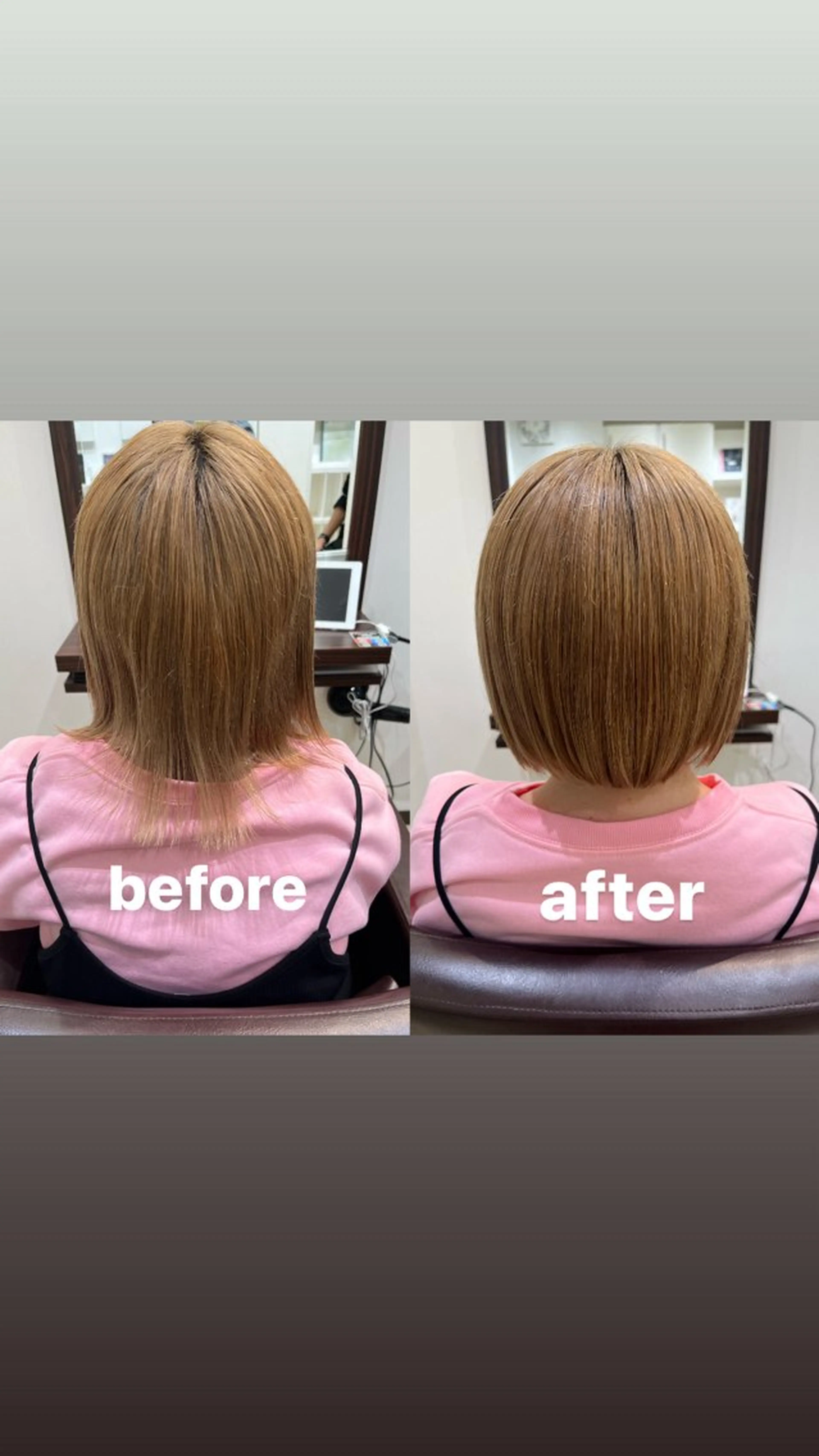 ショート なかの ももかのヘアスタイル