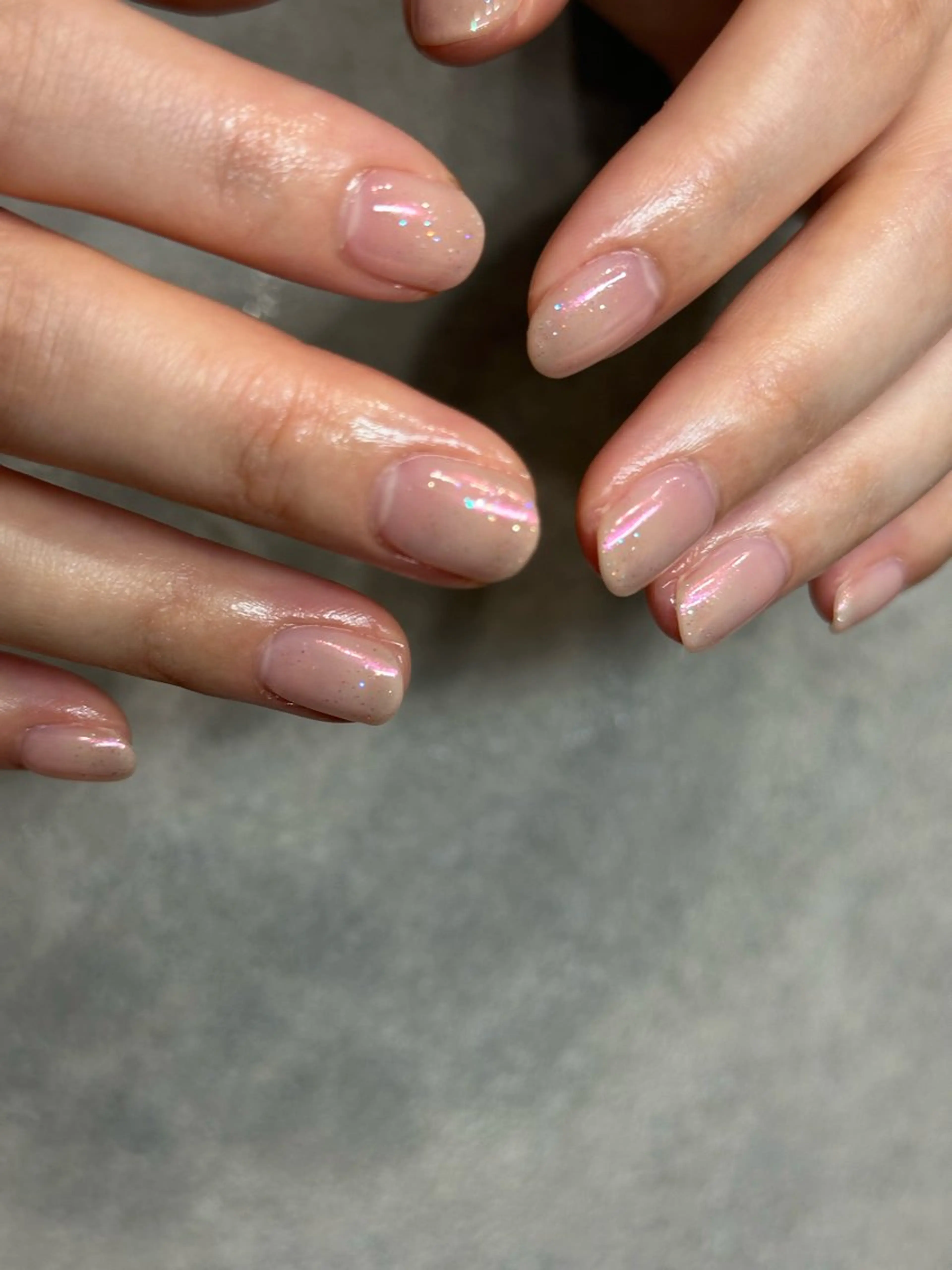 ネイル キラキラネイル オフィスネイル シンプルネイル ハンドネイル フットネイル kiii.__ ✴︎*のネイルデザイン