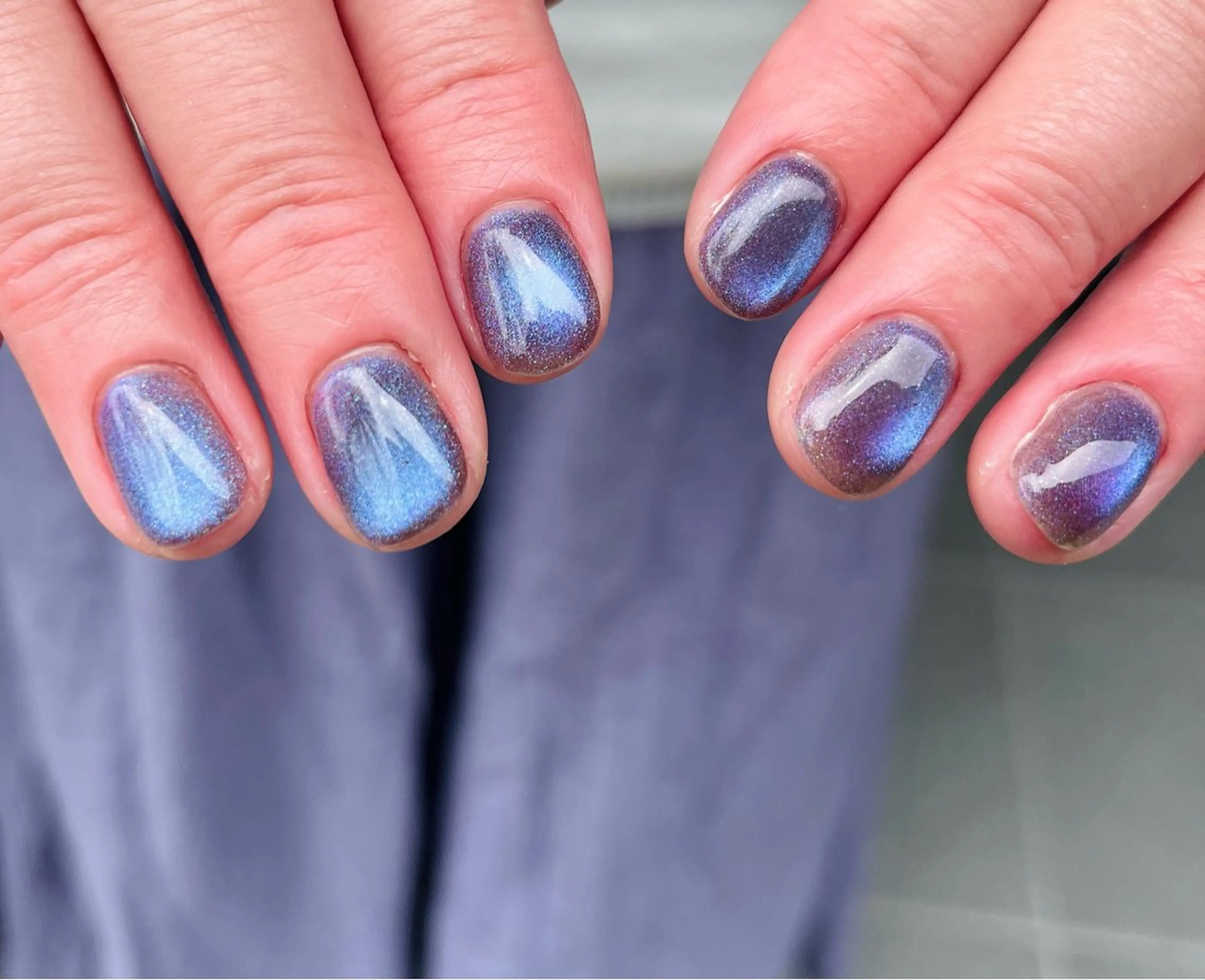 ネイル マグネットネイル ハンドネイル HazeGrass NAILのネイルデザイン