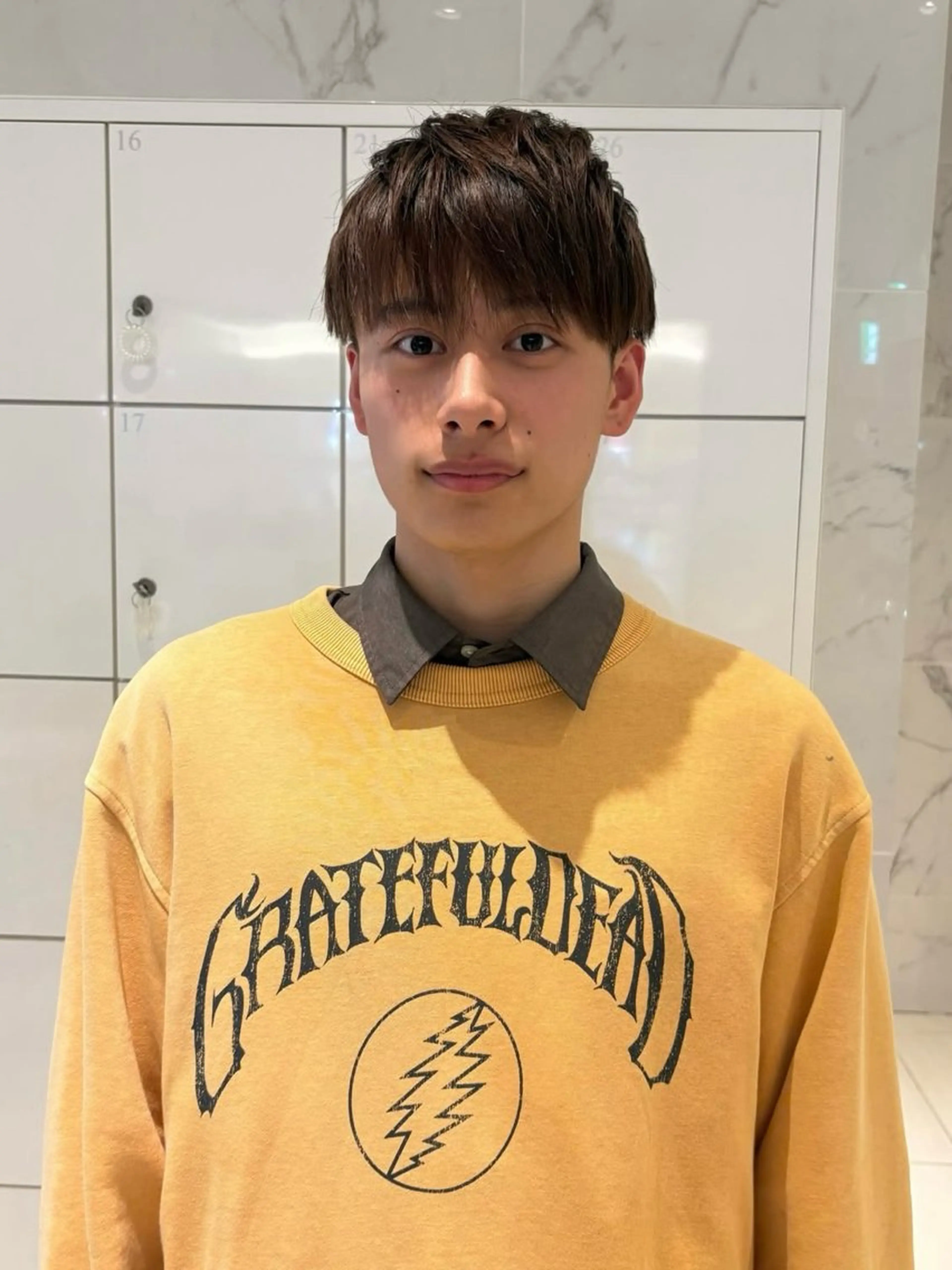 カラー メンズ カット ヘアカラー トリートメント AVANCE KAKOのヘアスタイル