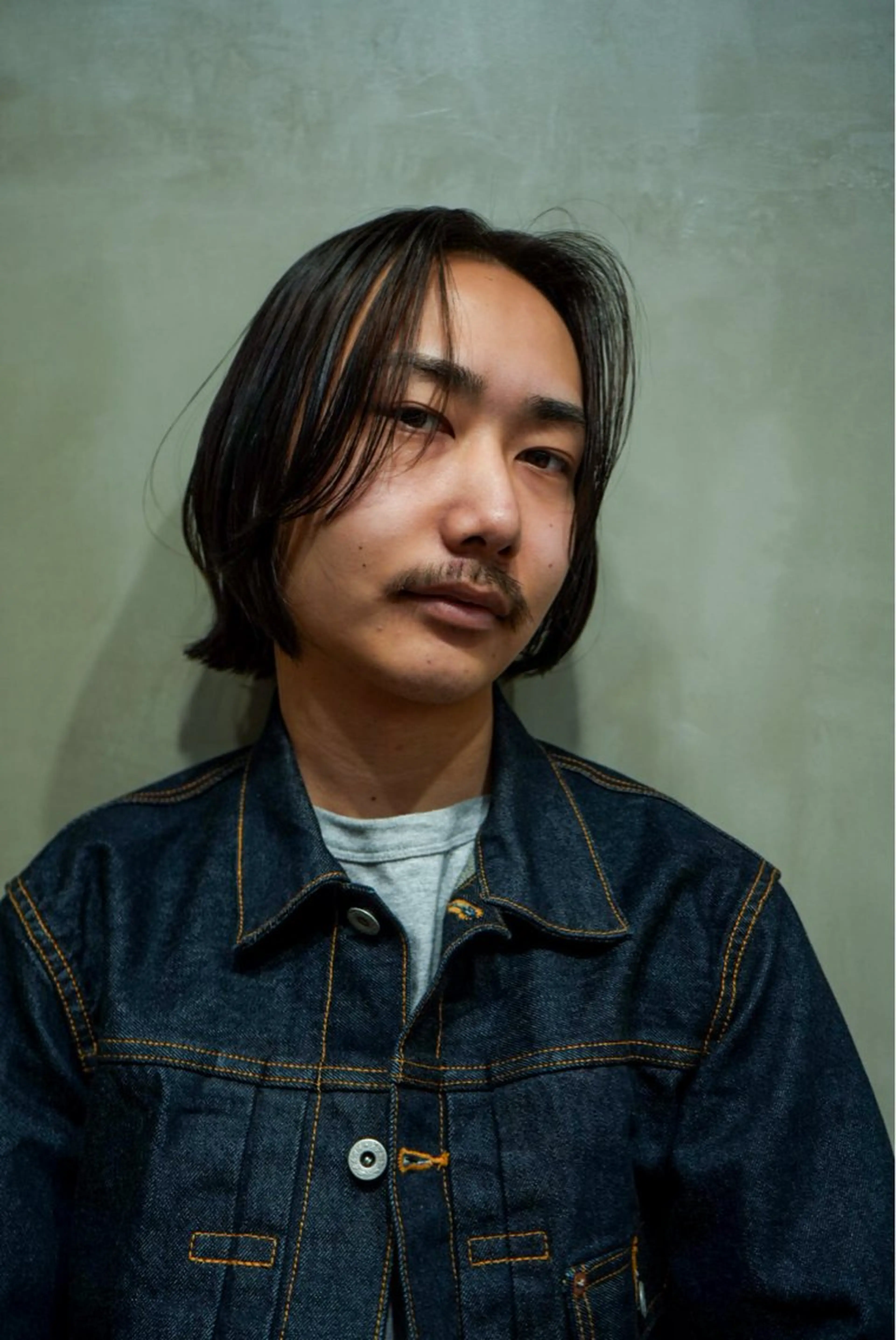 ミディアム ボブ 顔周りカット the path ユウヤのヘアスタイル