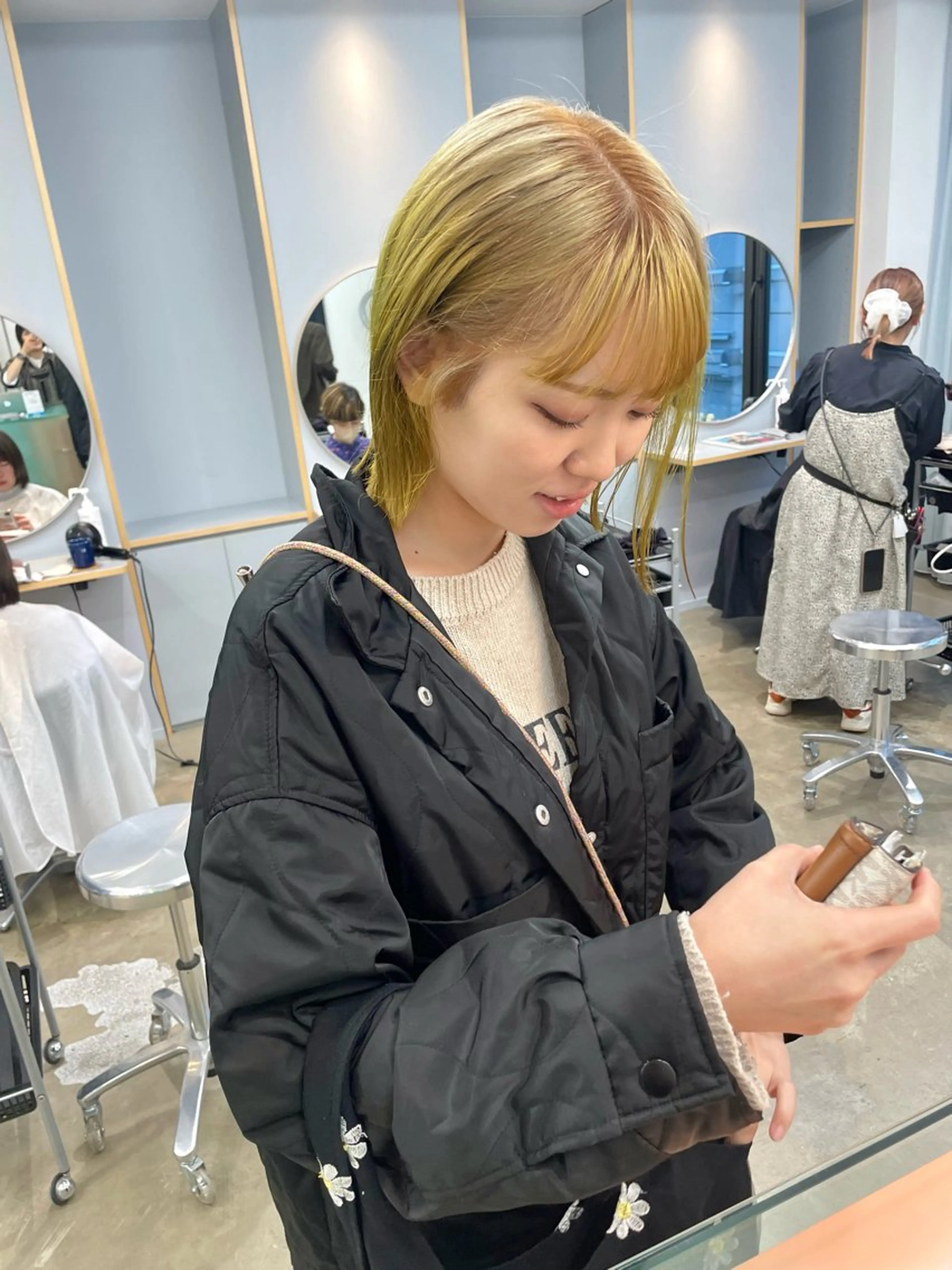 ショート カラー pole所属・【pole】 minaのヘアスタイル