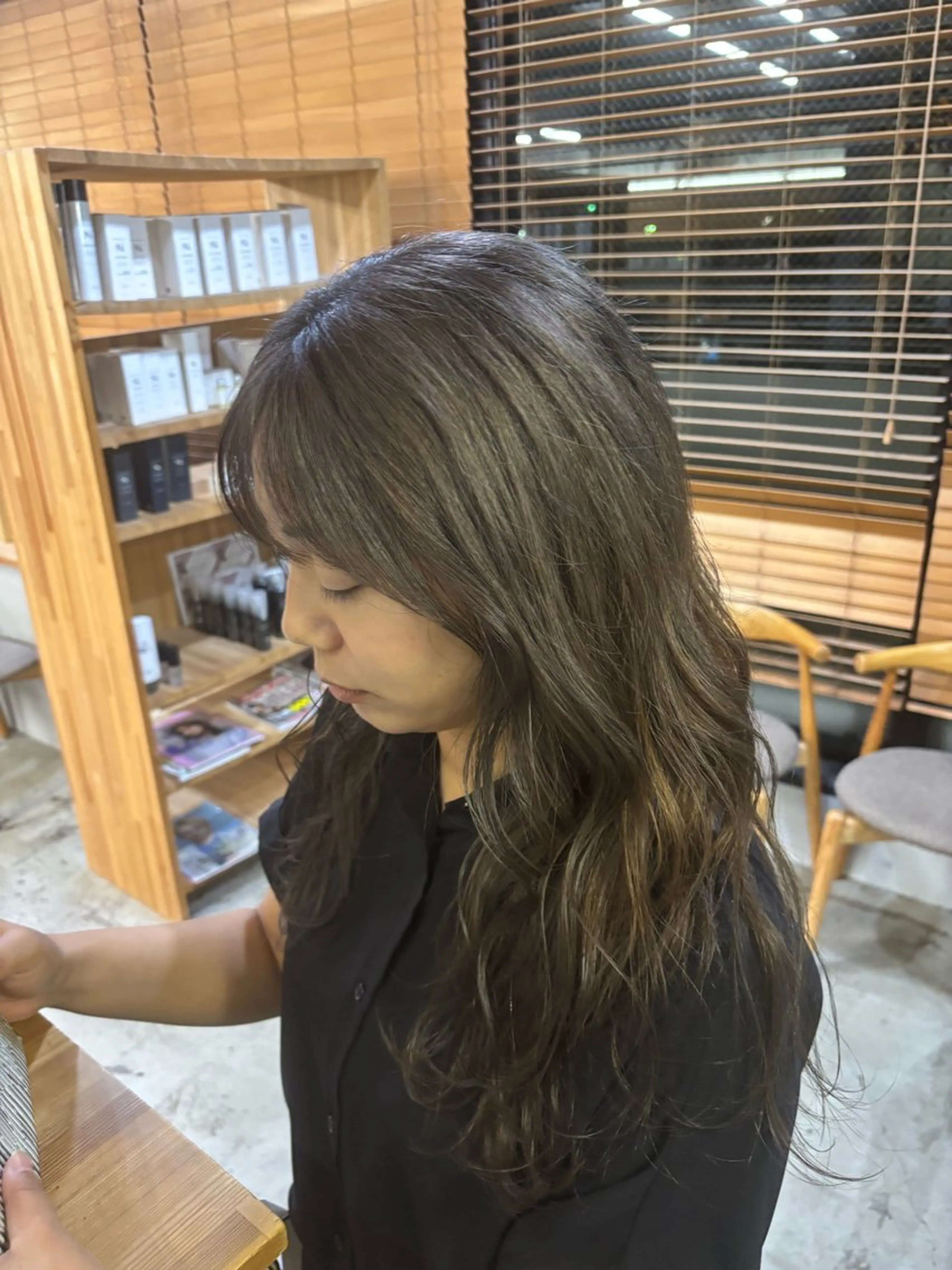 セミロング カラー カット ヘアカラー mono / Manatoのヘアスタイル