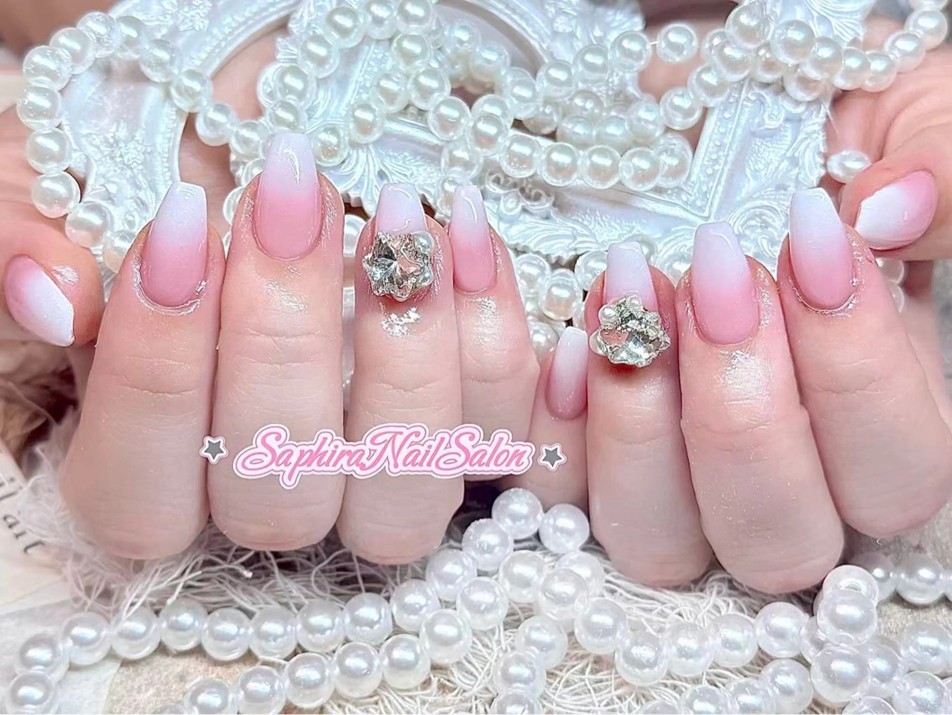 ネイル ハンドネイル Saphira所属・Saphira はるかのネイルデザイン