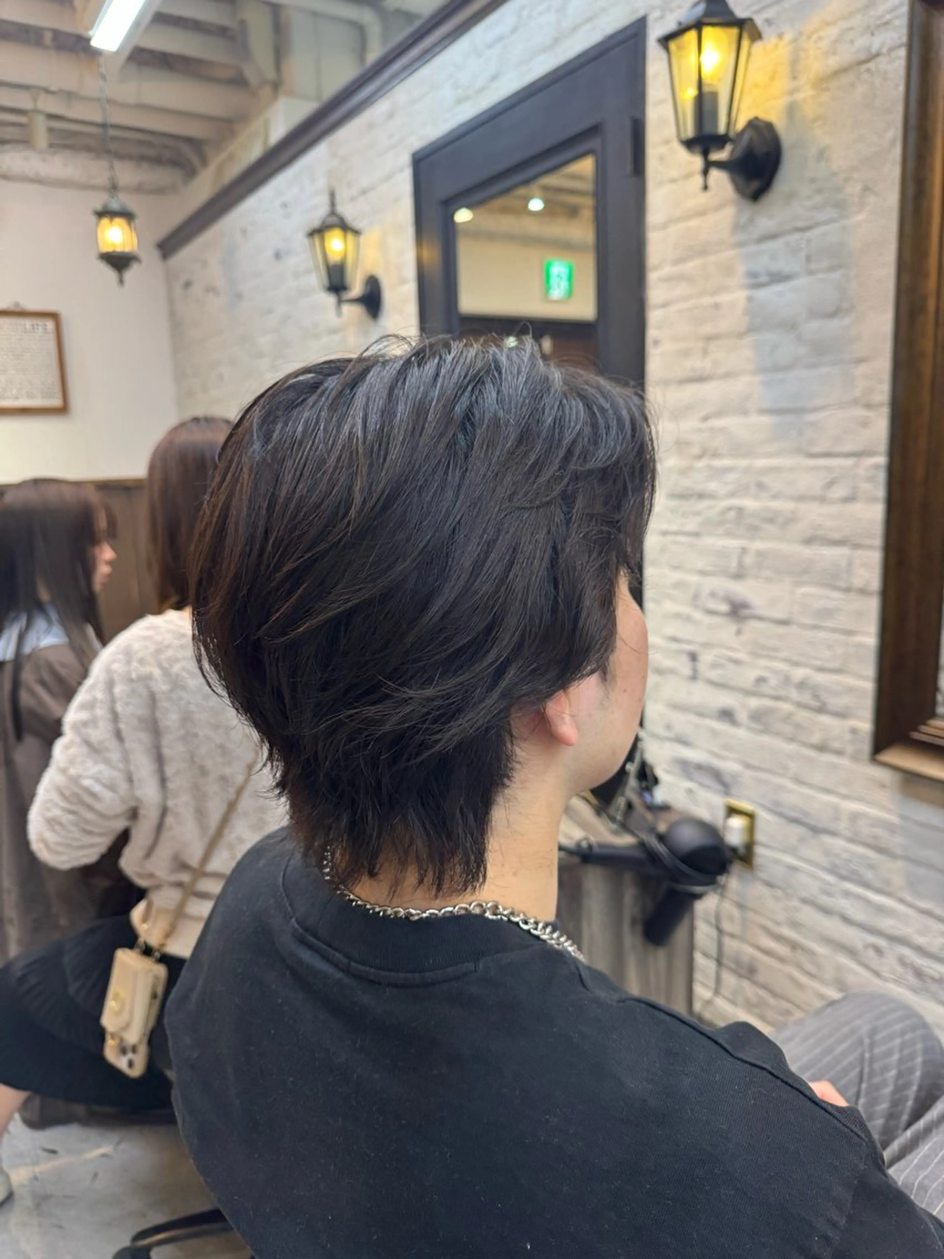 パーマ メンズ パーマ 西出 茉燦のヘアスタイル