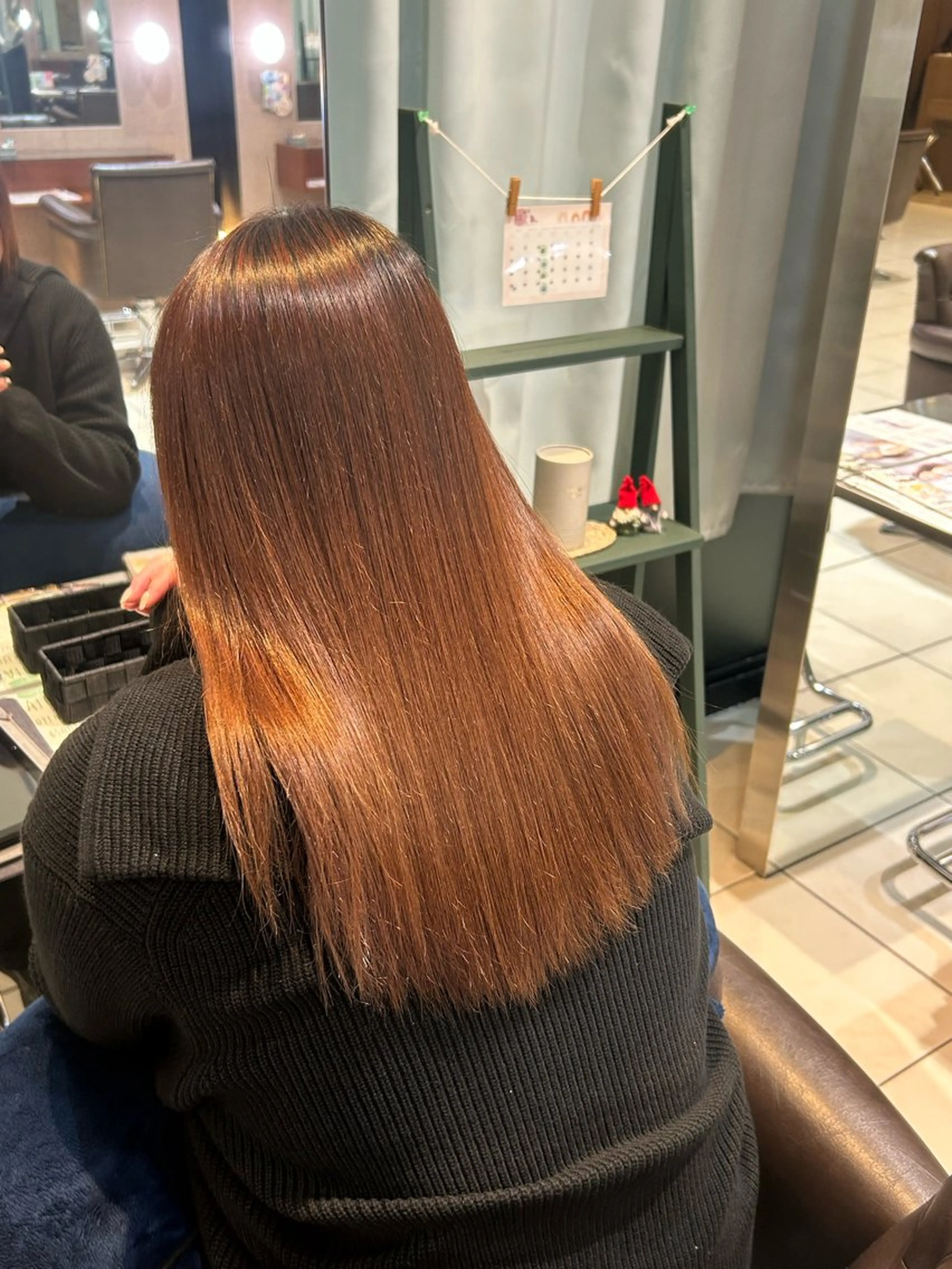 縮毛矯正 落合 千夏のヘアスタイル