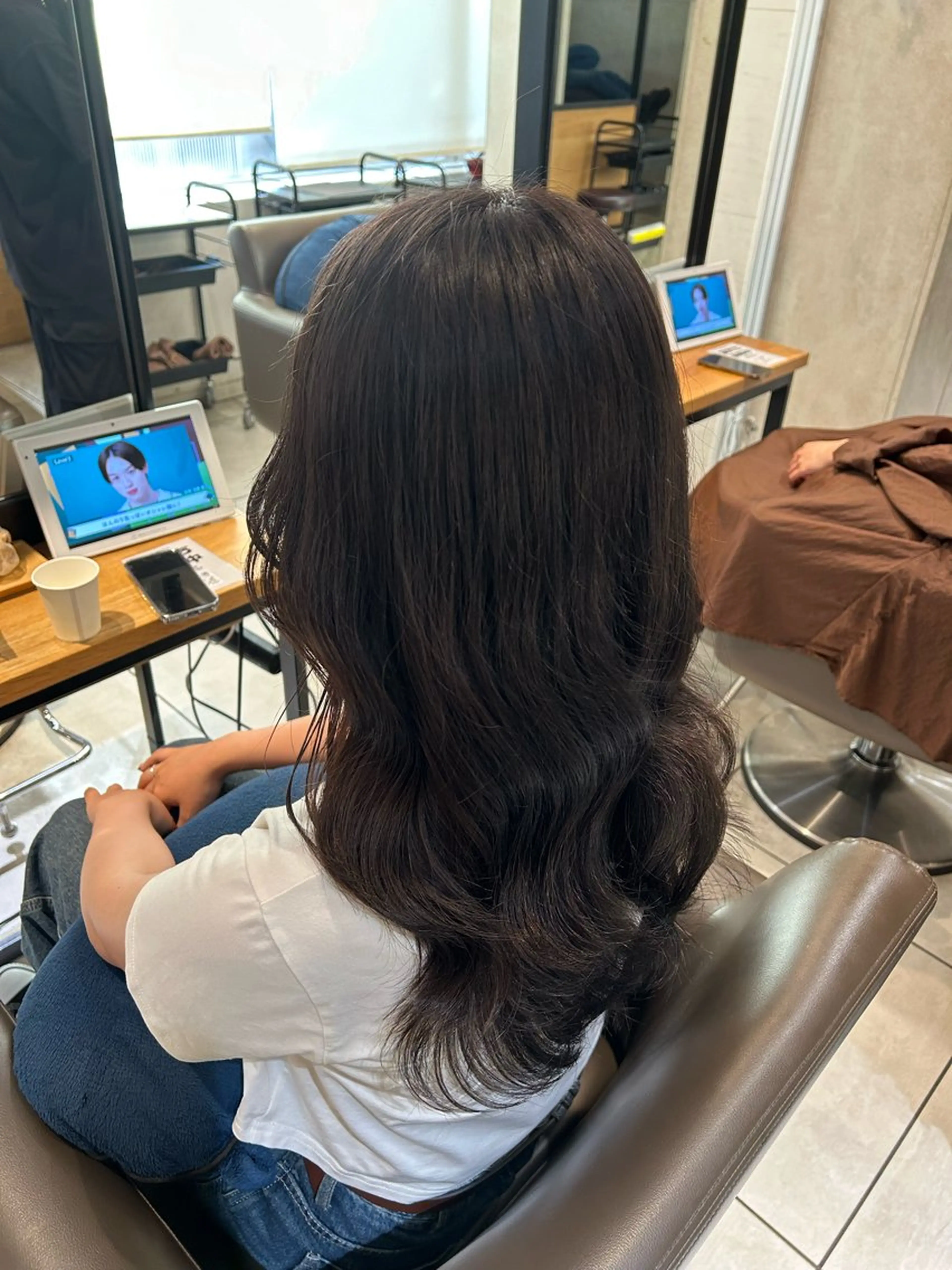 セミロング Francesca所属・ナチュラルカラー/ Ⓜ️めぐみのヘアスタイル