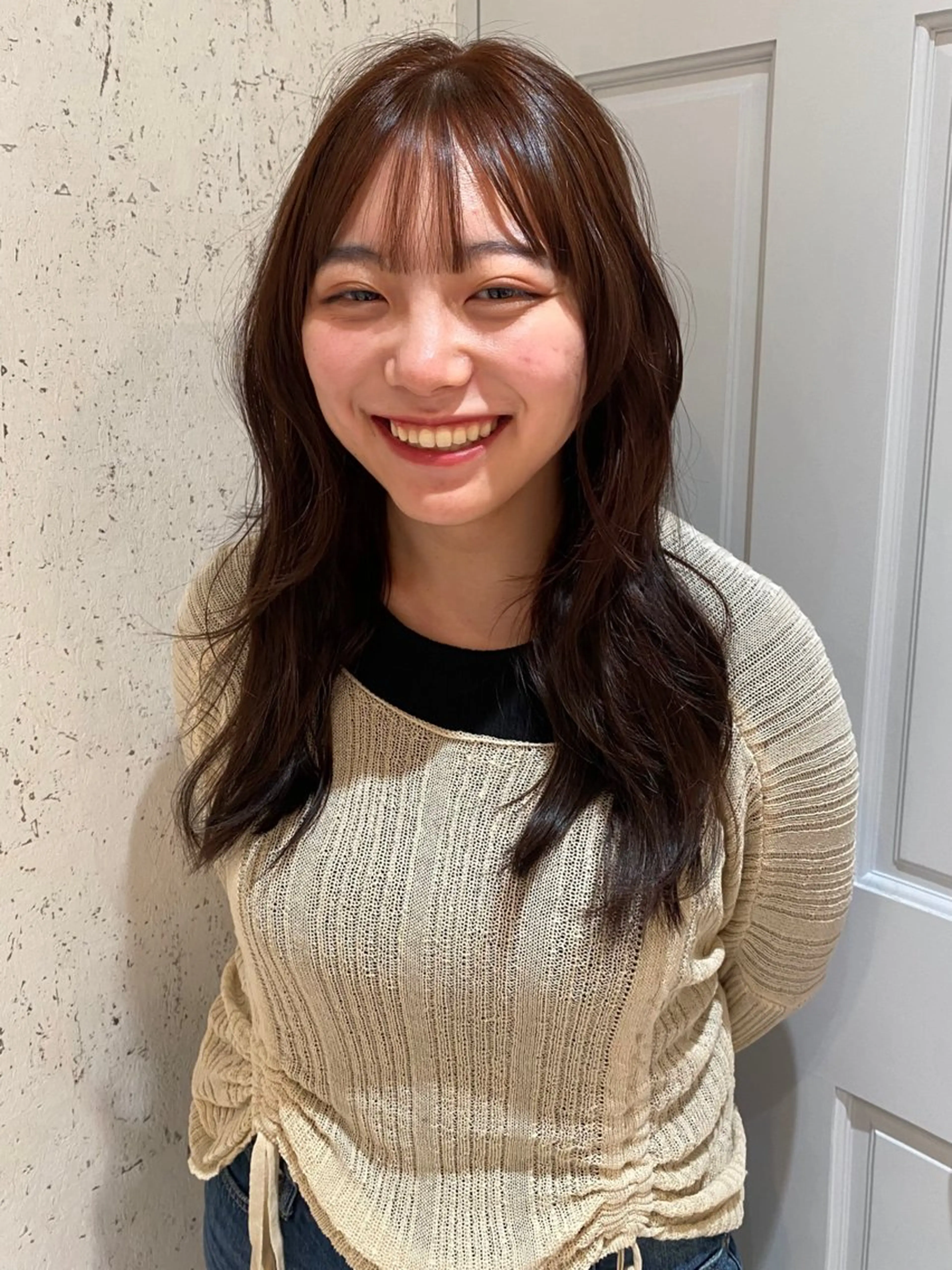 ロング カラー カット ヘアカラー トリートメント mai / linoah˚✧のヘアスタイル