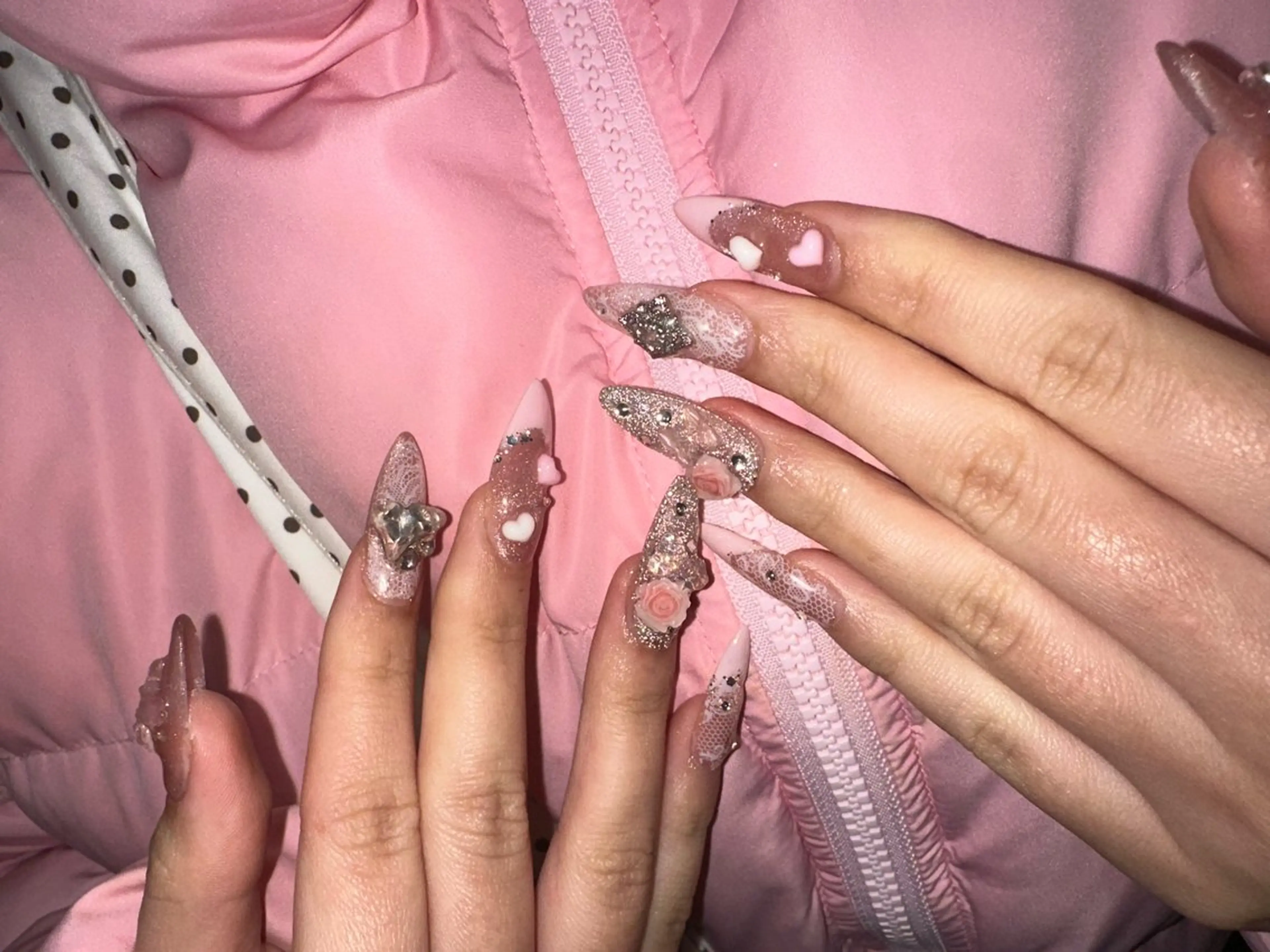 セミロング ハンドネイル YOKOSUKA⚓️ NAILSのネイルデザイン