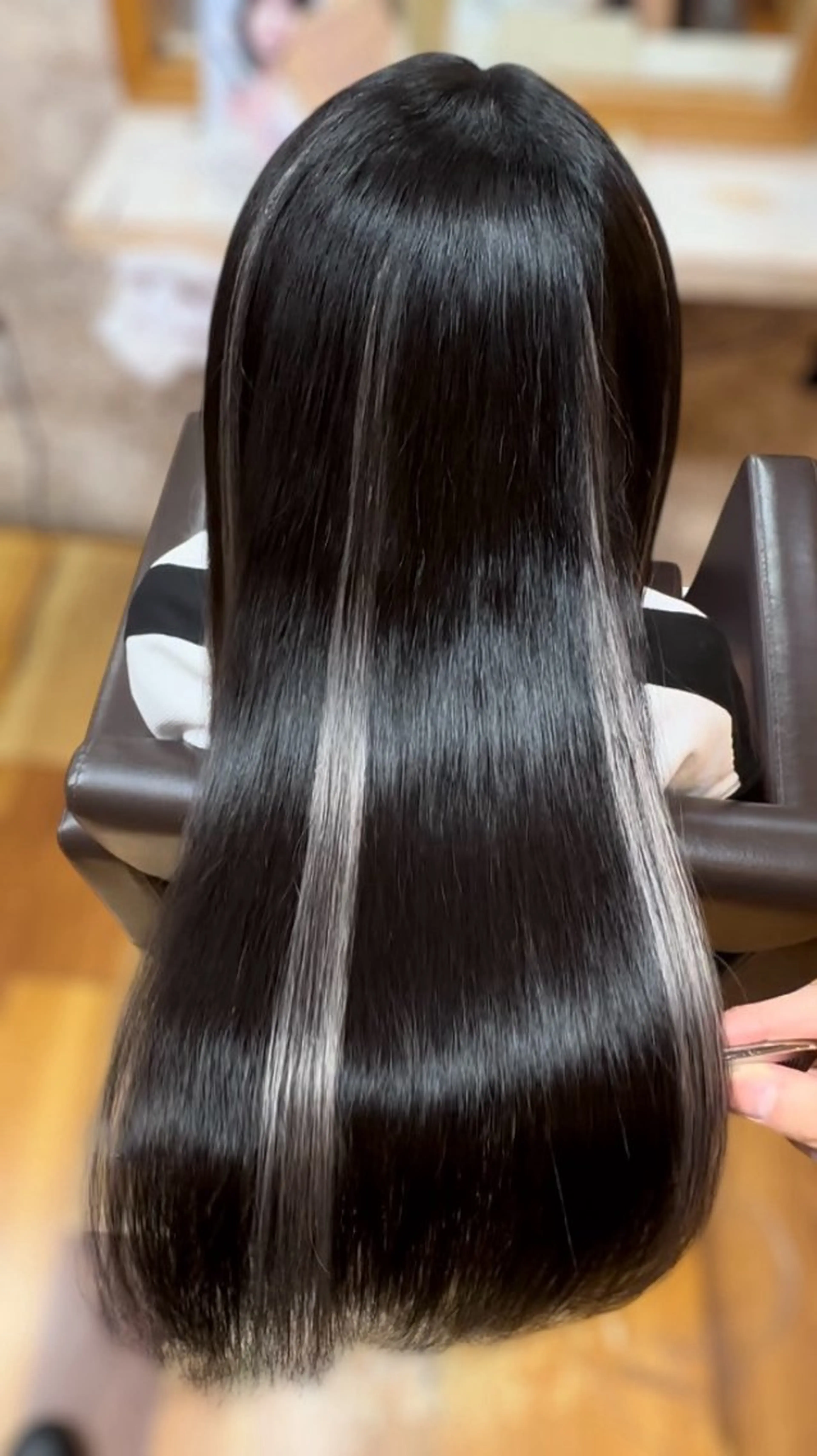 ロング YELLOW CORN 金沢文庫所属・【金沢文庫4分】髪質 改善/縮毛矯正アラタのヘアスタイル