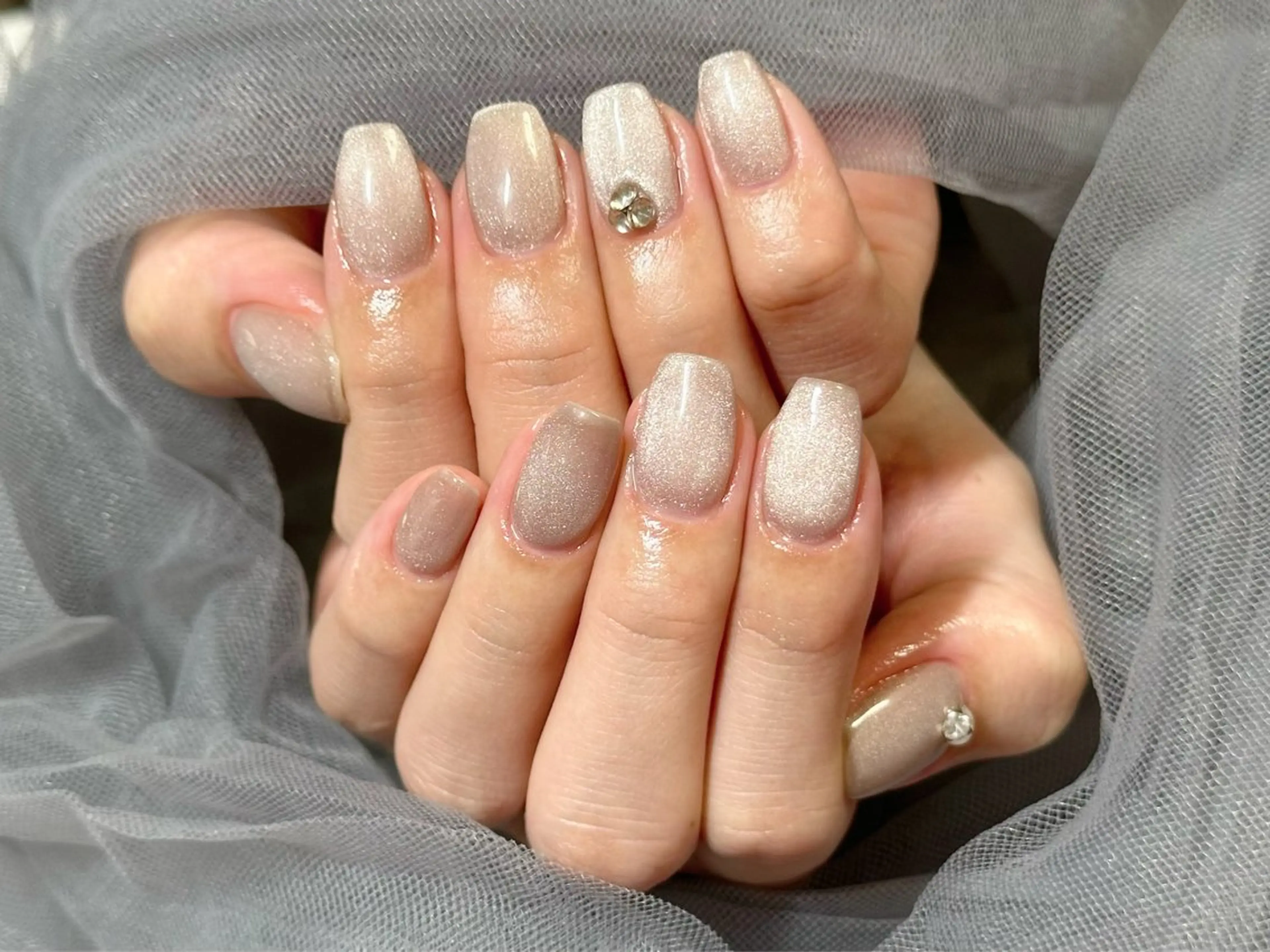ネイル マグネットネイル ハンドネイル KURELLY所属・Nail Salon KURELLYのネイルデザイン