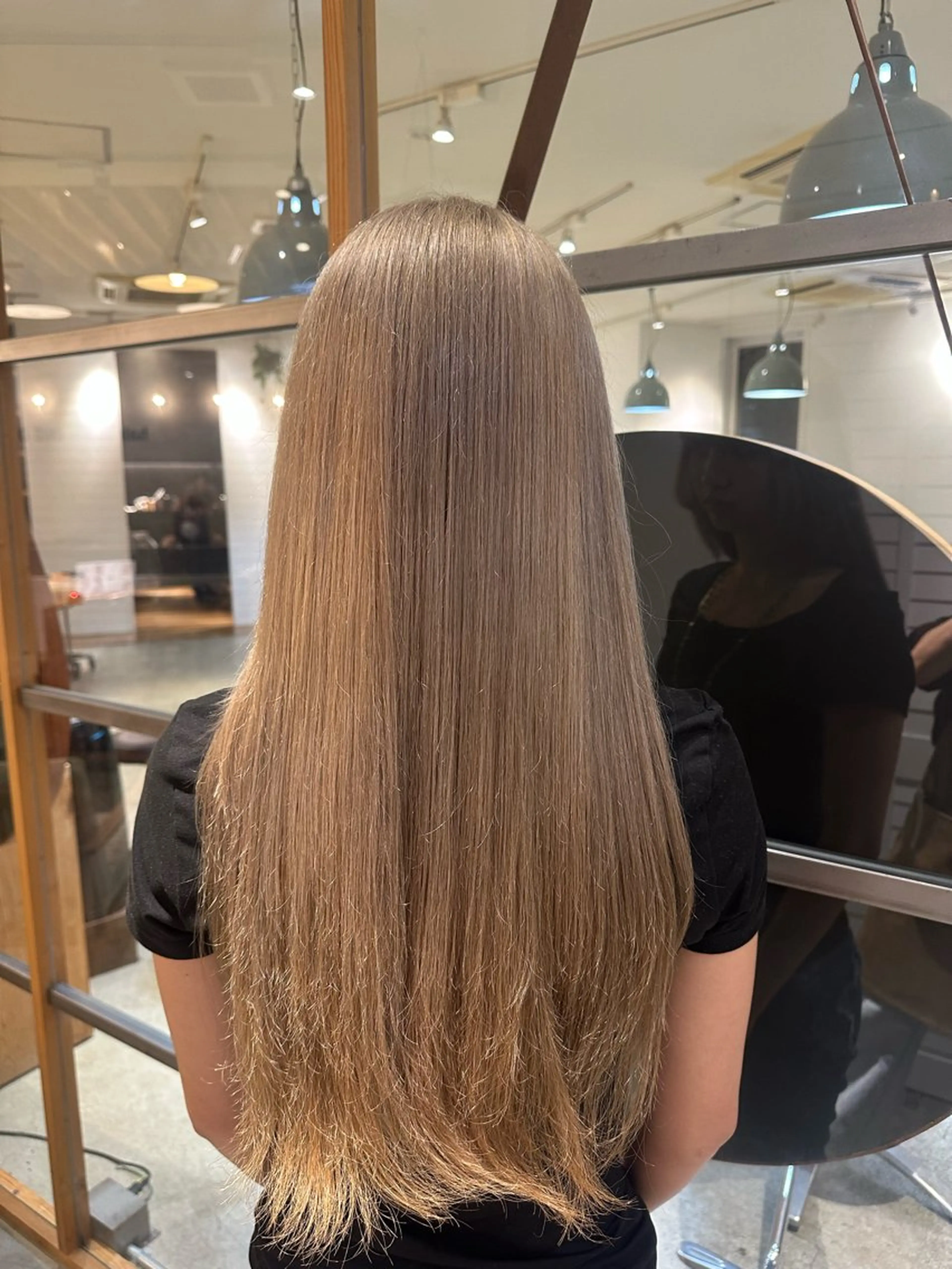 ロング カラー ブリーチカラー/ 透明感/aika¨̮のヘアスタイル