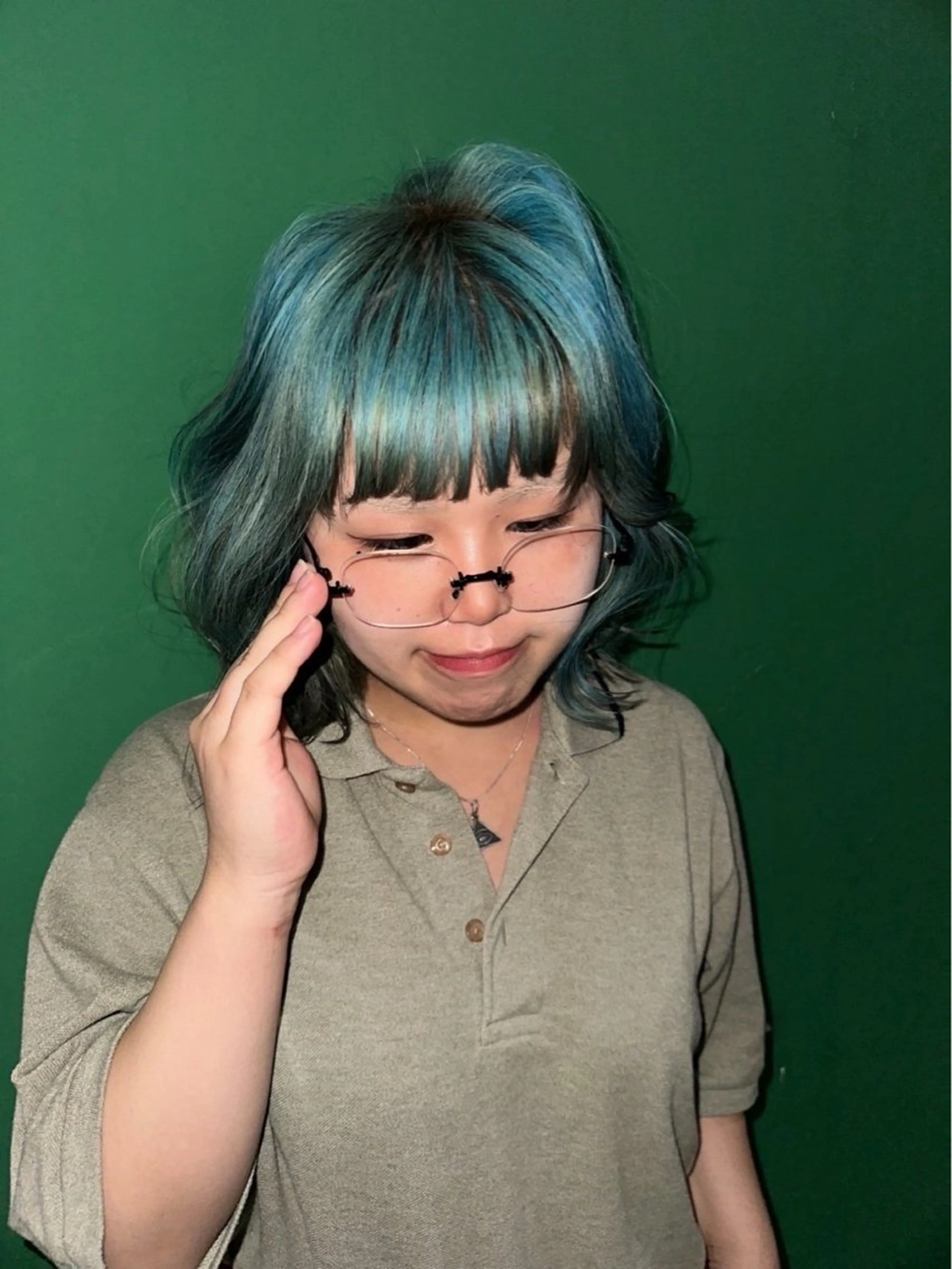 ミディアム カラー 🦕しみづ あい🦕のヘアスタイル