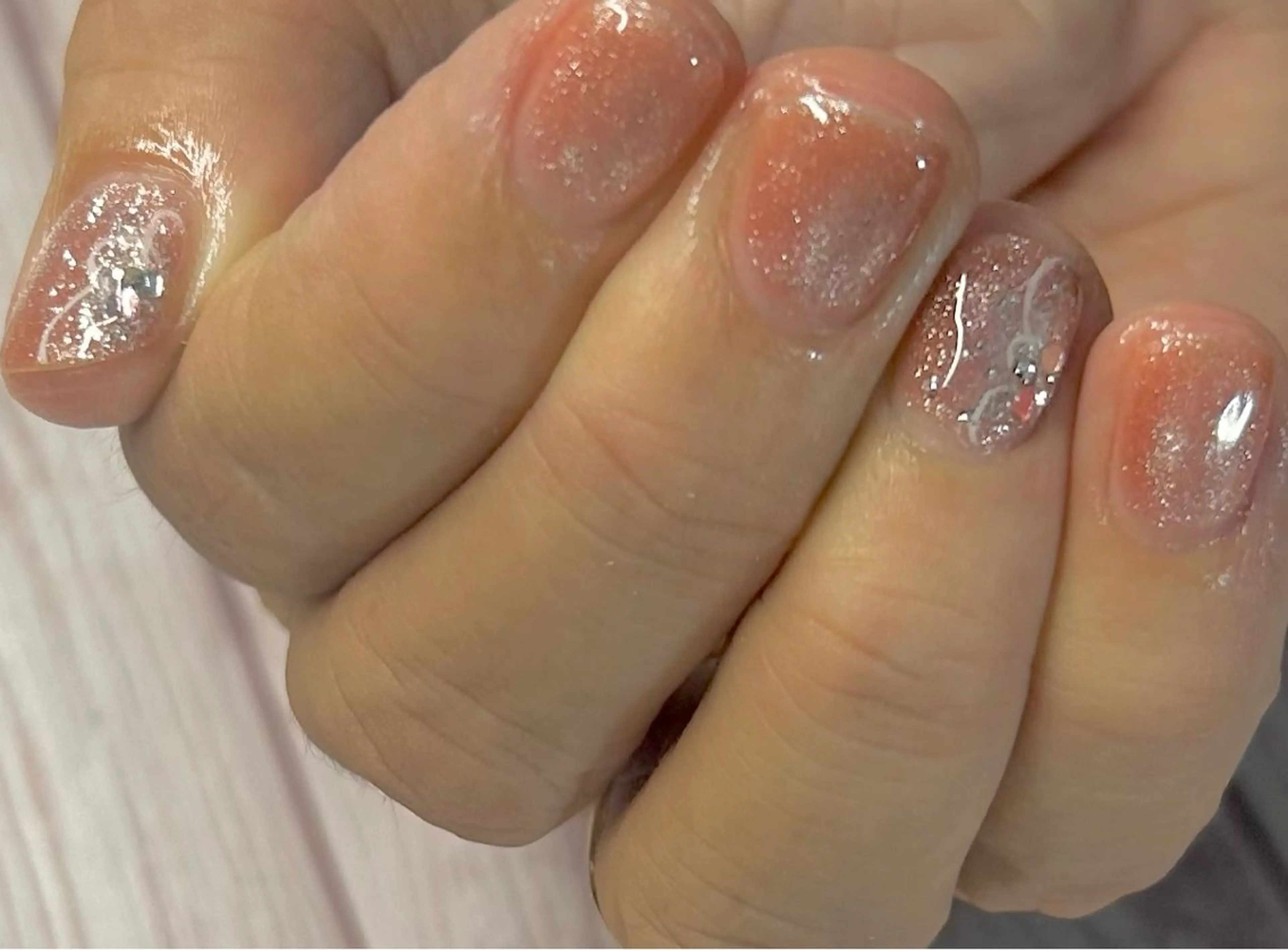 ネイル ブライダルネイル MYu Beauty Salon YURIのネイルデザイン