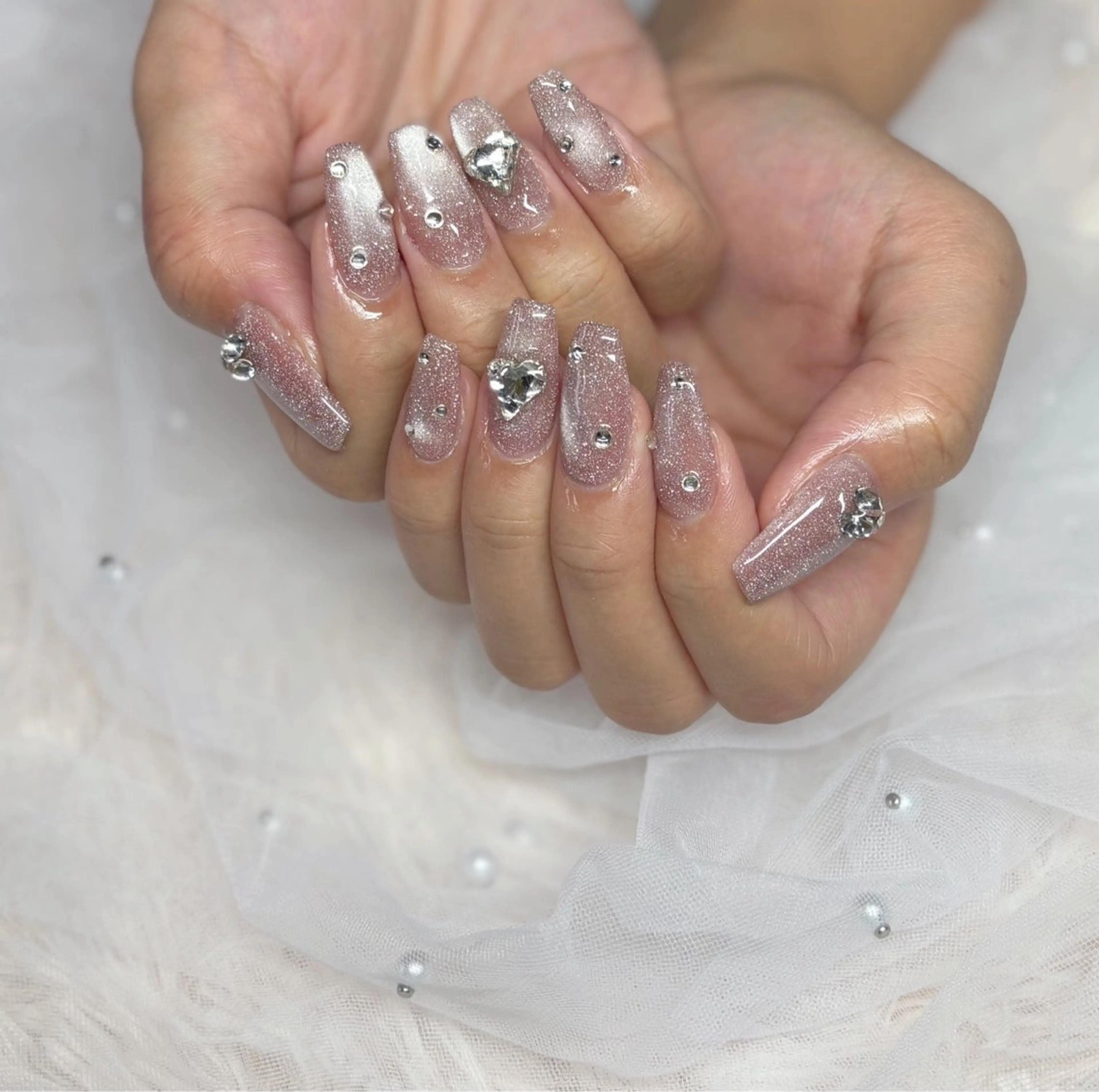 ネイル フラッシュネイル フラッシュマグ マグネットネイル Nail salon Relierのネイルデザイン