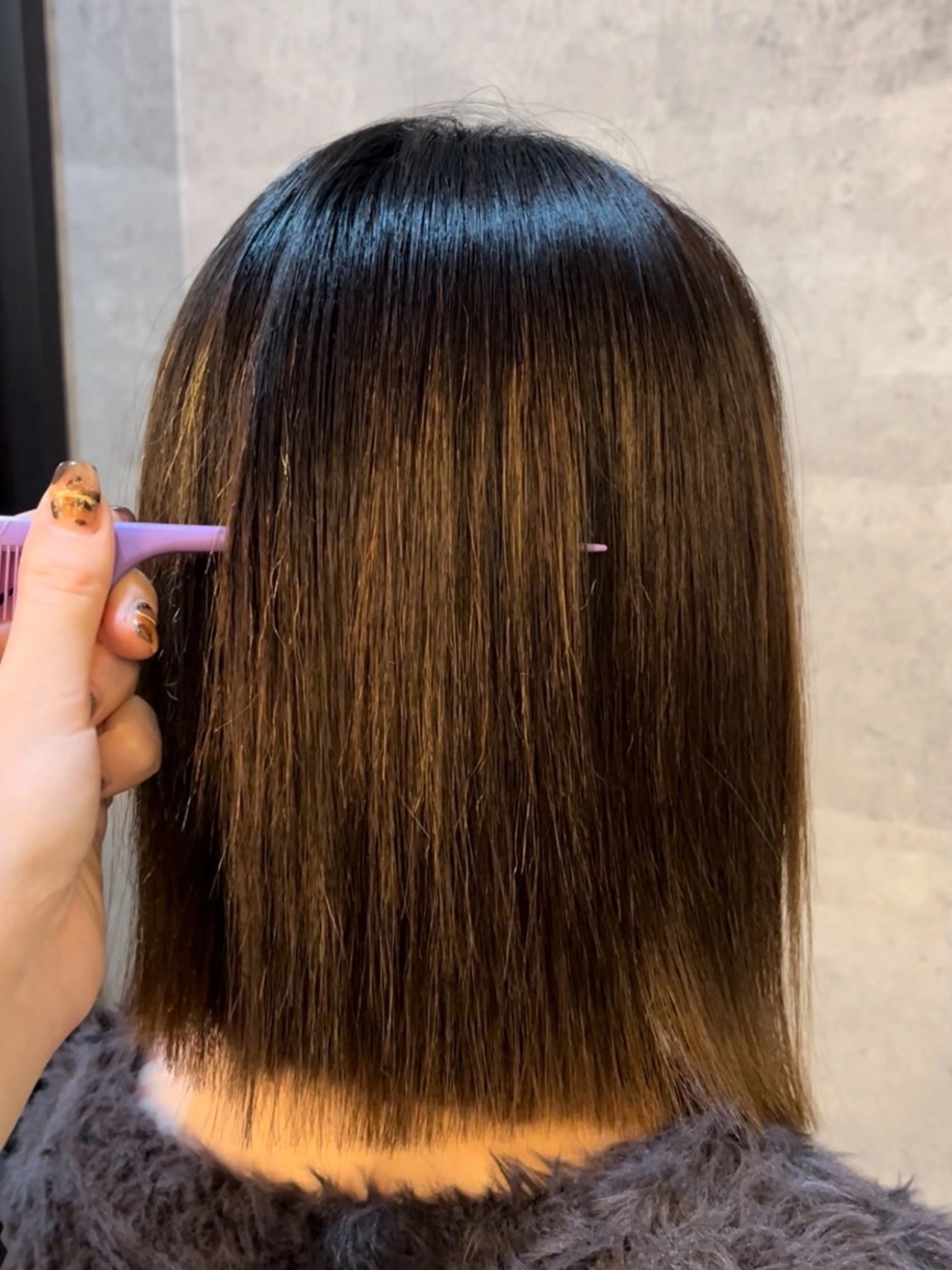 ショート パーマ イロアイヘアー Renのヘアスタイル