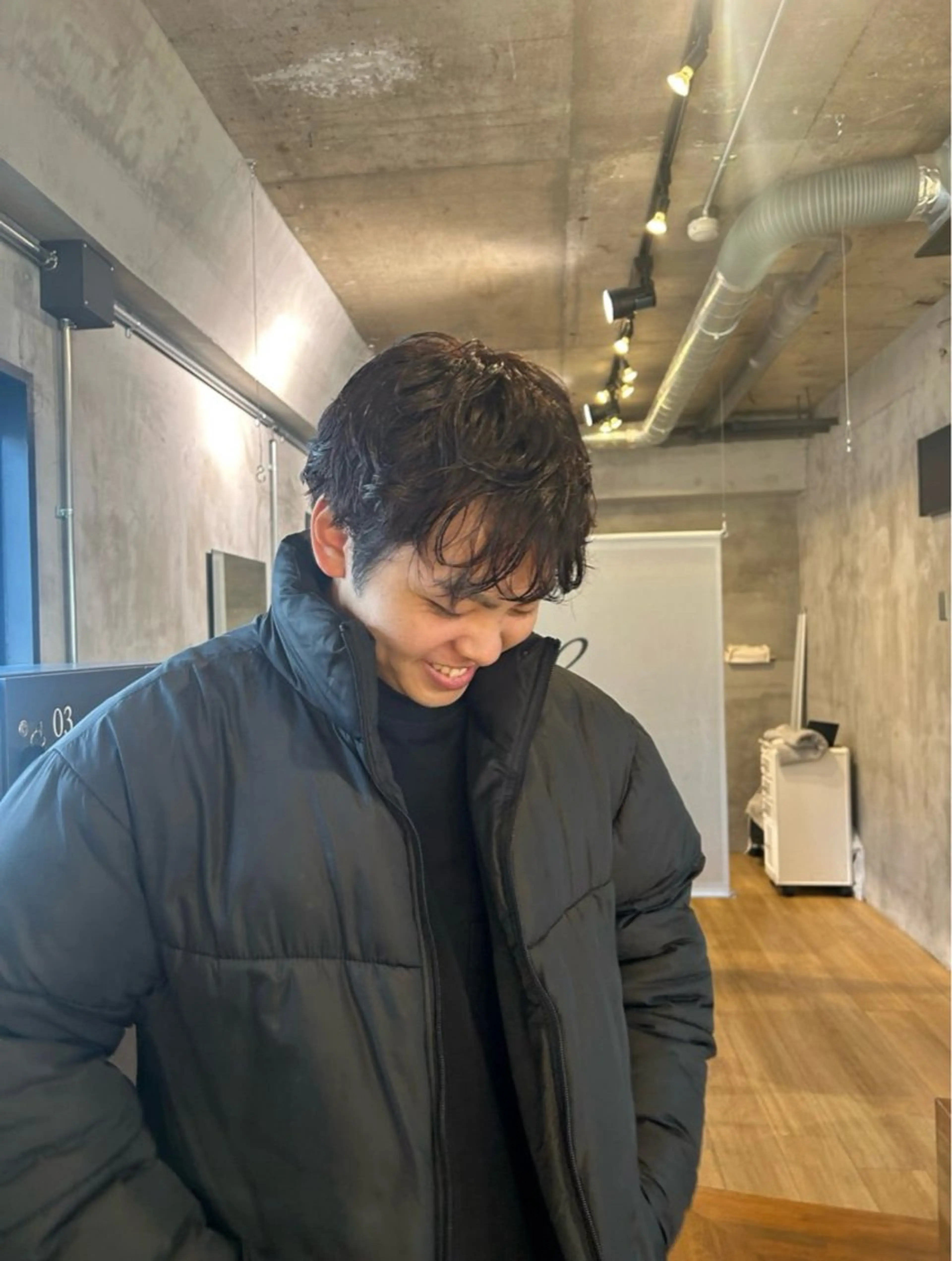 【👦🏻メンズ限定💙】カット+カラー+眉カットの写真