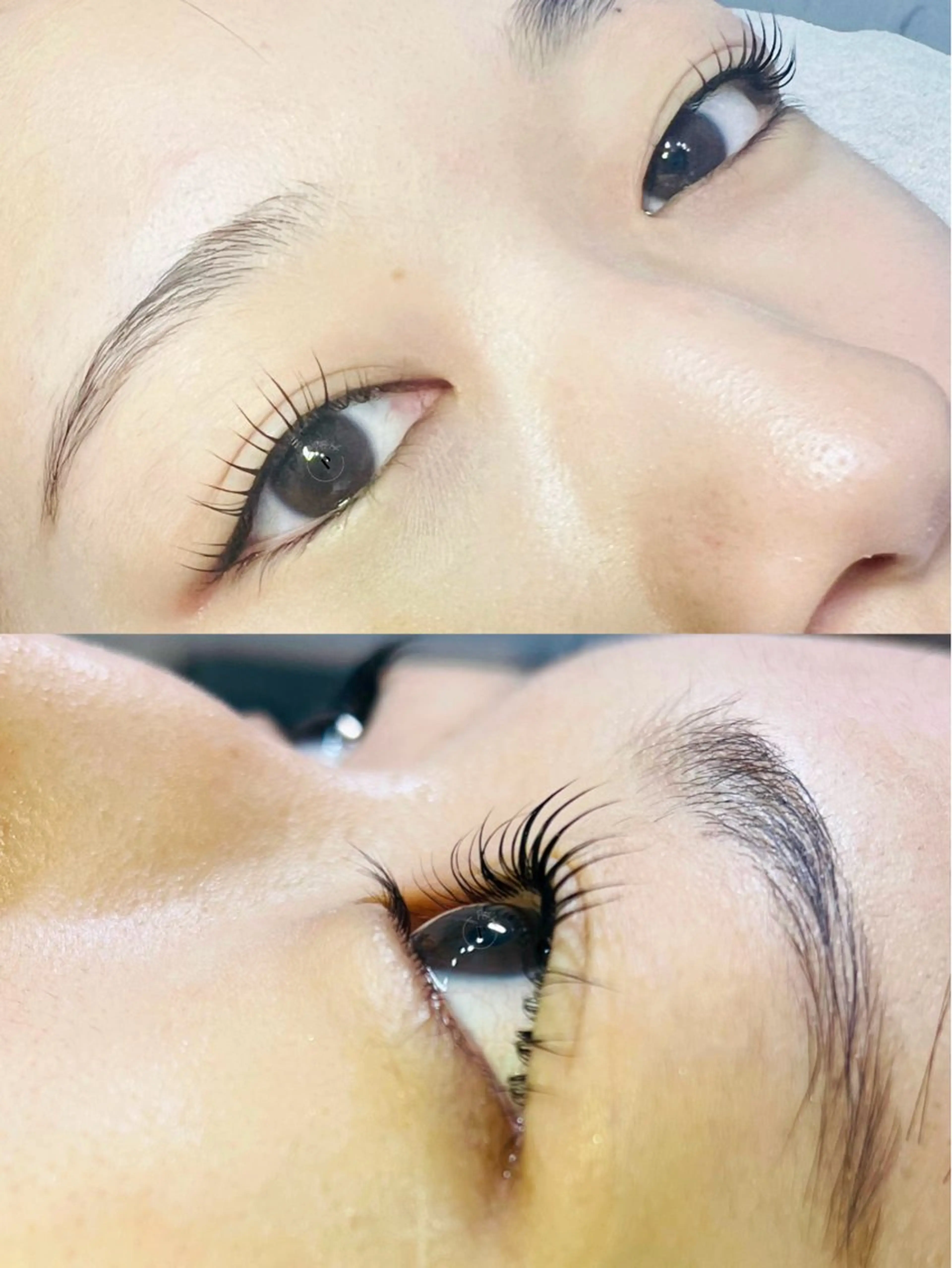 マツエク・マツパ 束感まつ毛 パリジェンヌラッシュリフト マツパ eyelash presh yukaのマツエク・マツパデザイン