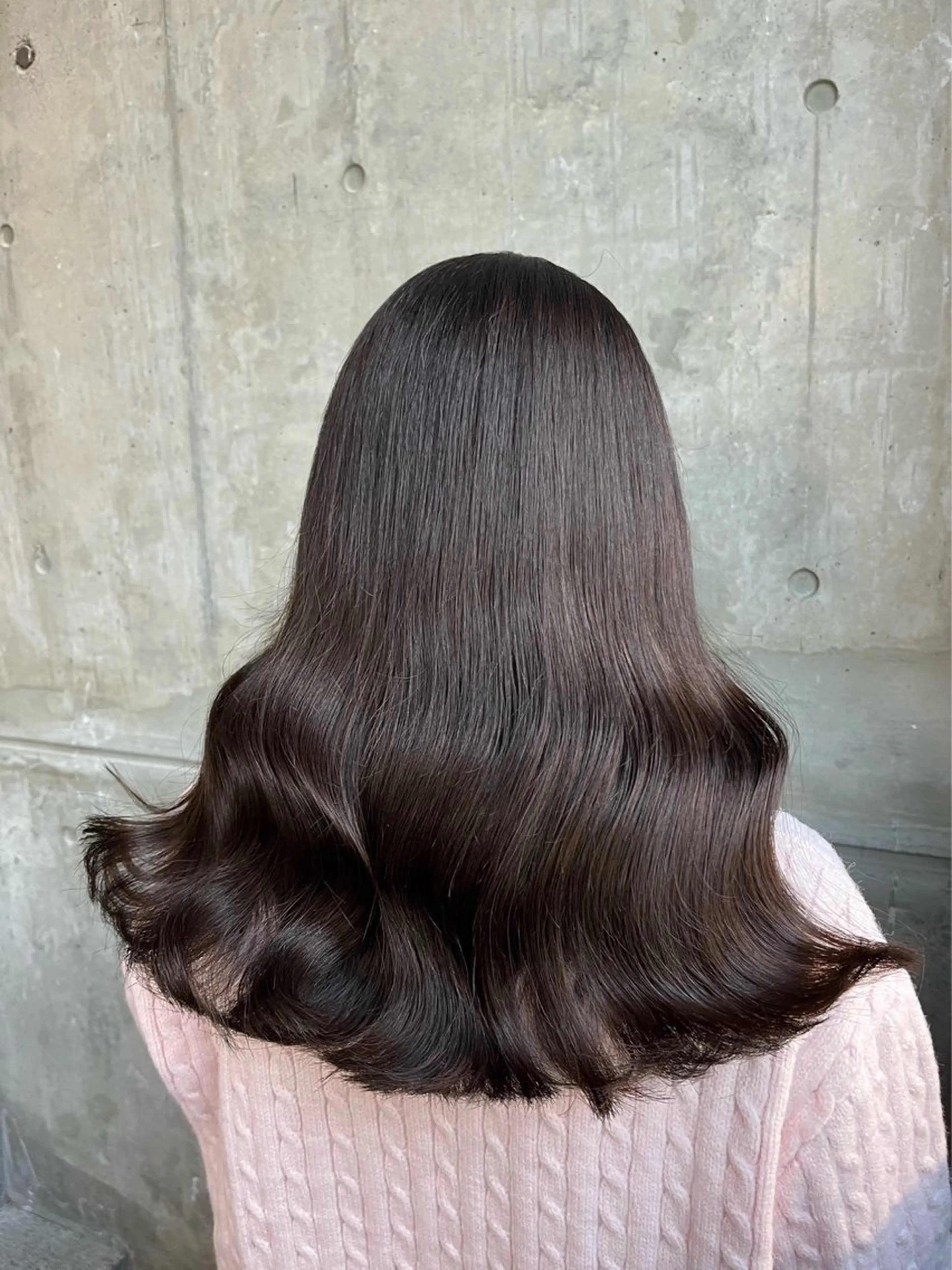 ロング カラー 表参道/透明感カラー /暗髪/ジュキヤのヘアスタイル